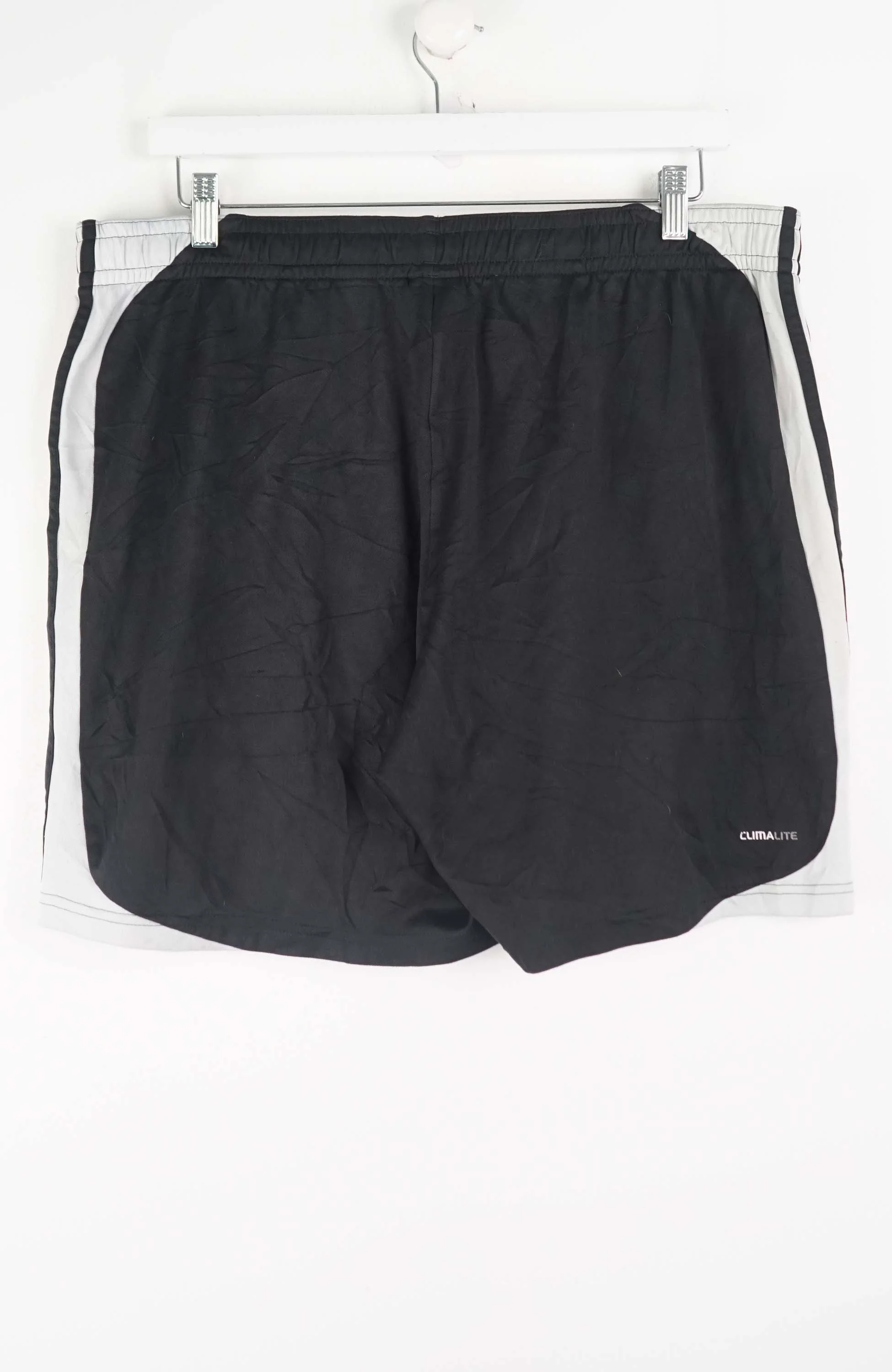 VINTAGE ADIDAS JERSEY SHORTS W33 - Image 3