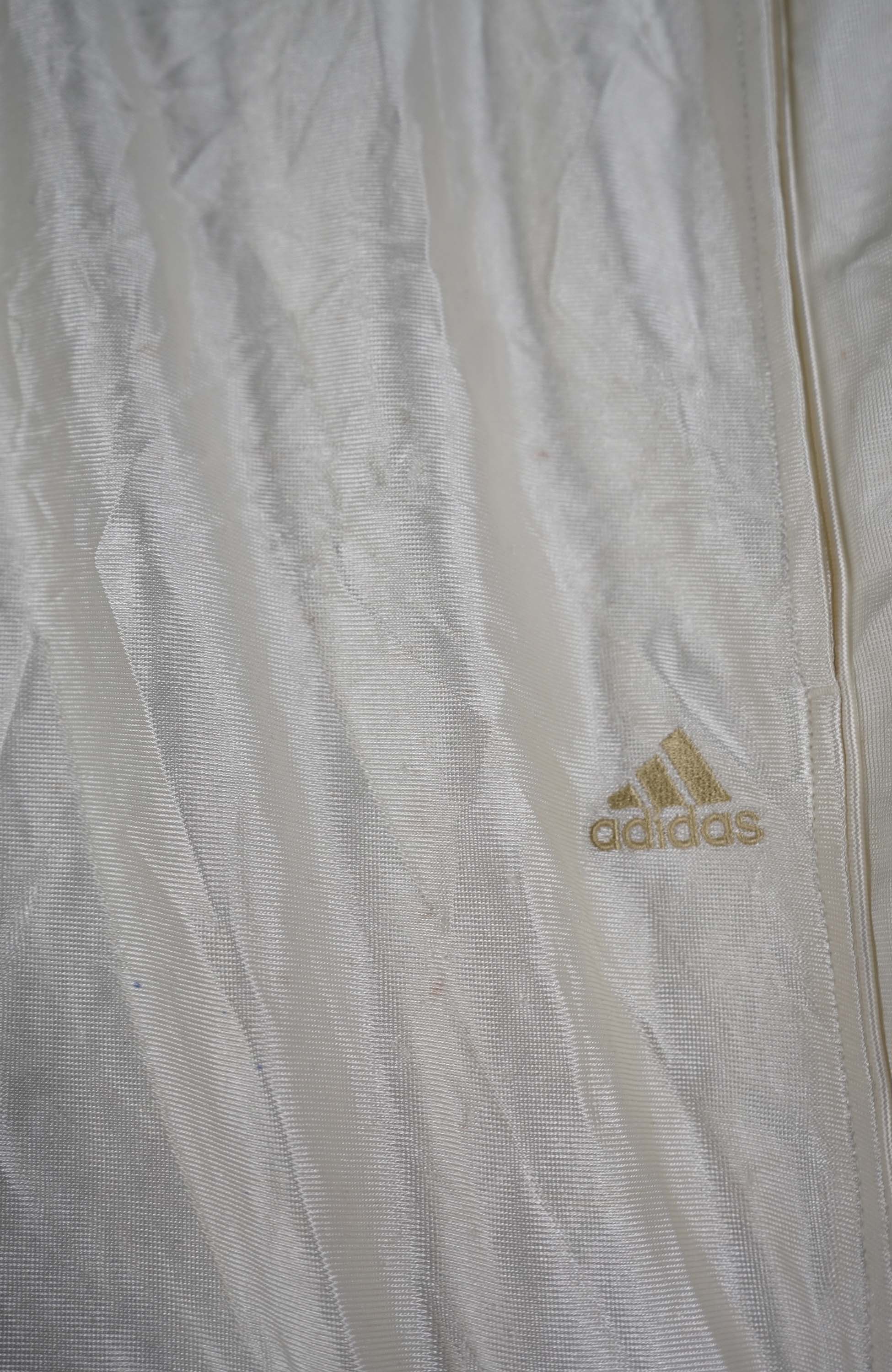 VINTAGE ADIDAS JERSEY SHORTS W34 - Image 3