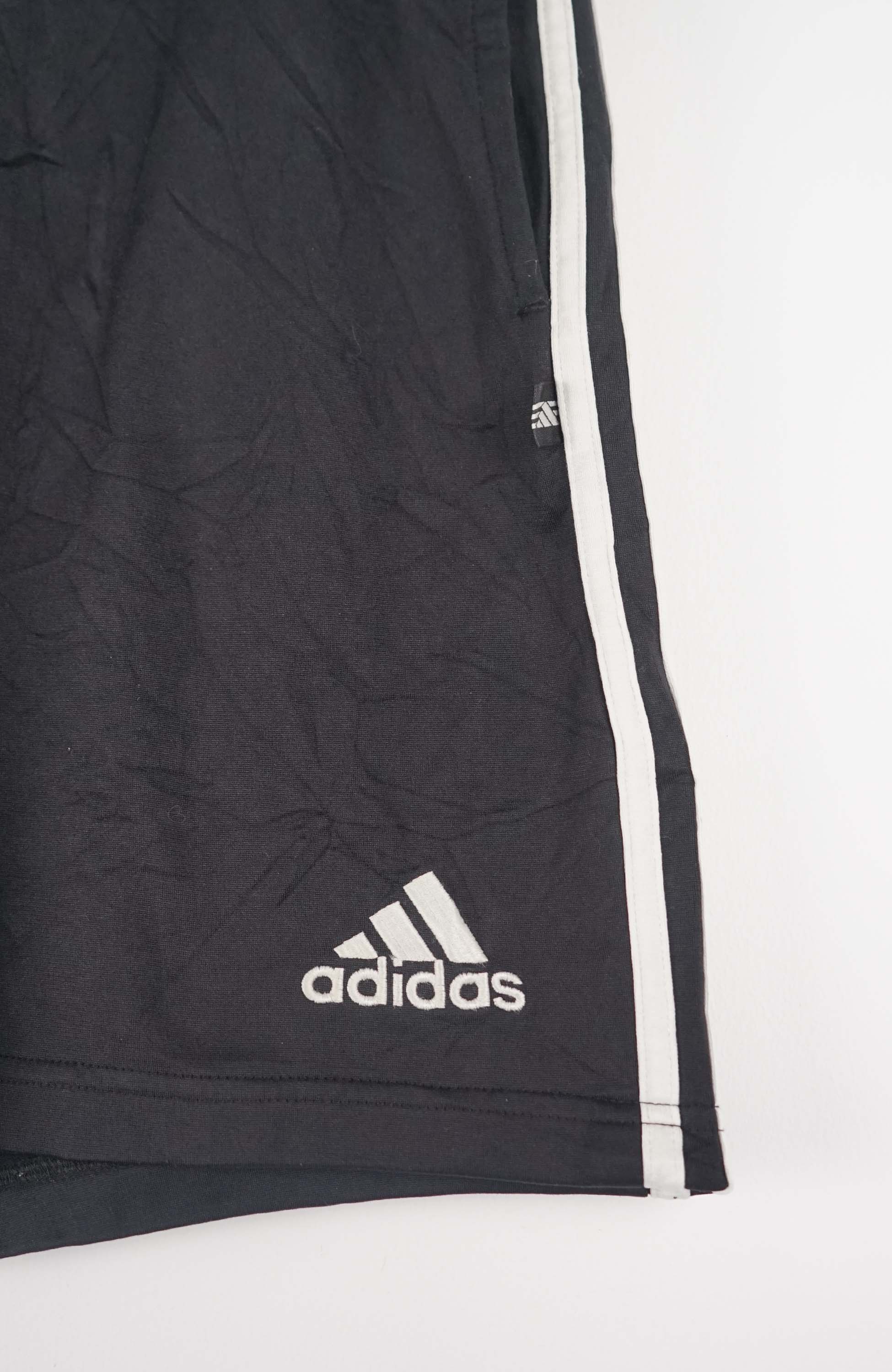 VINTAGE ADIDAS JERSEY SHORTS W35 - Image 2