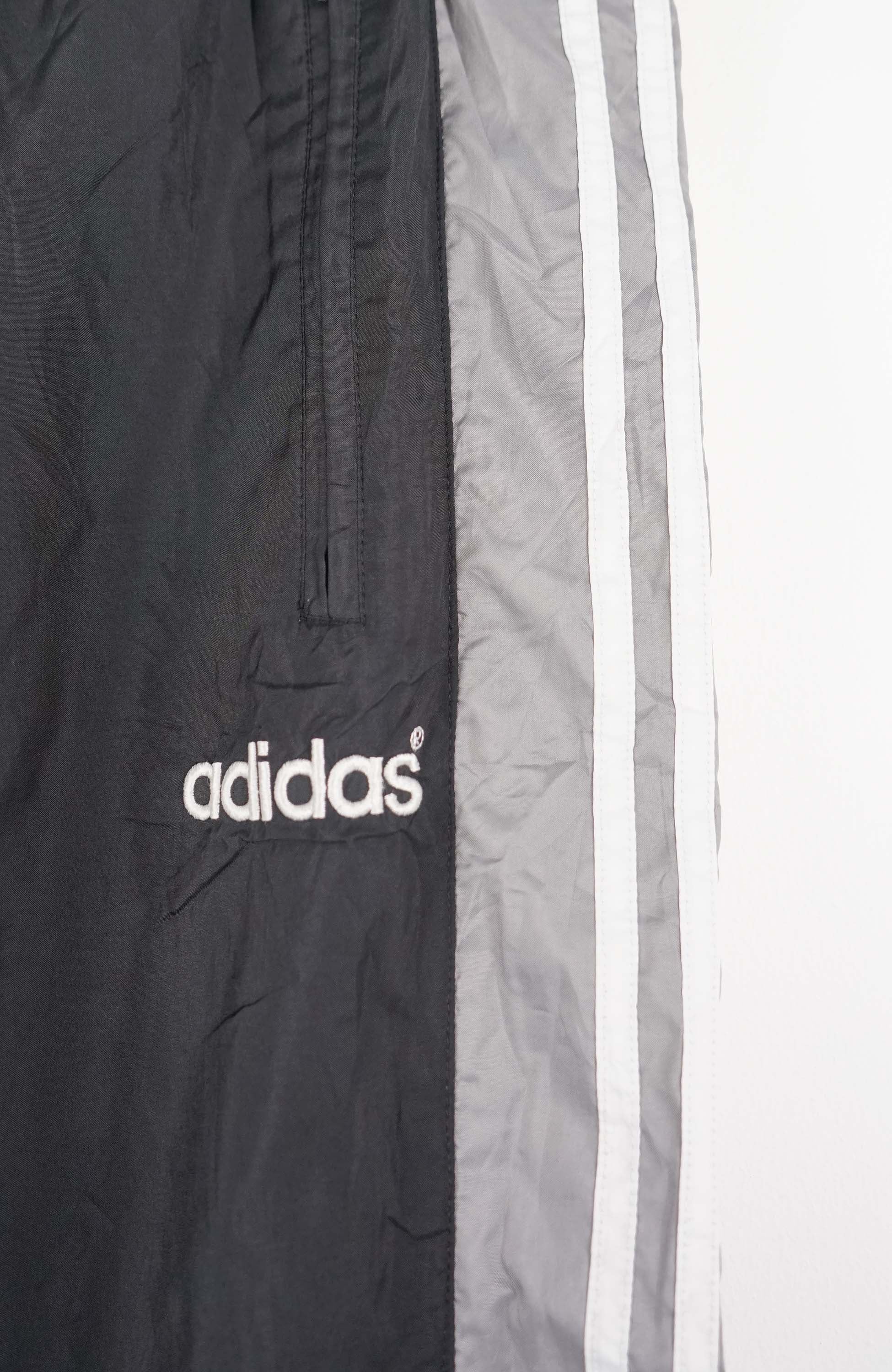 VINTAGE ADIDAS TRACK PANTS (L) - Image 2