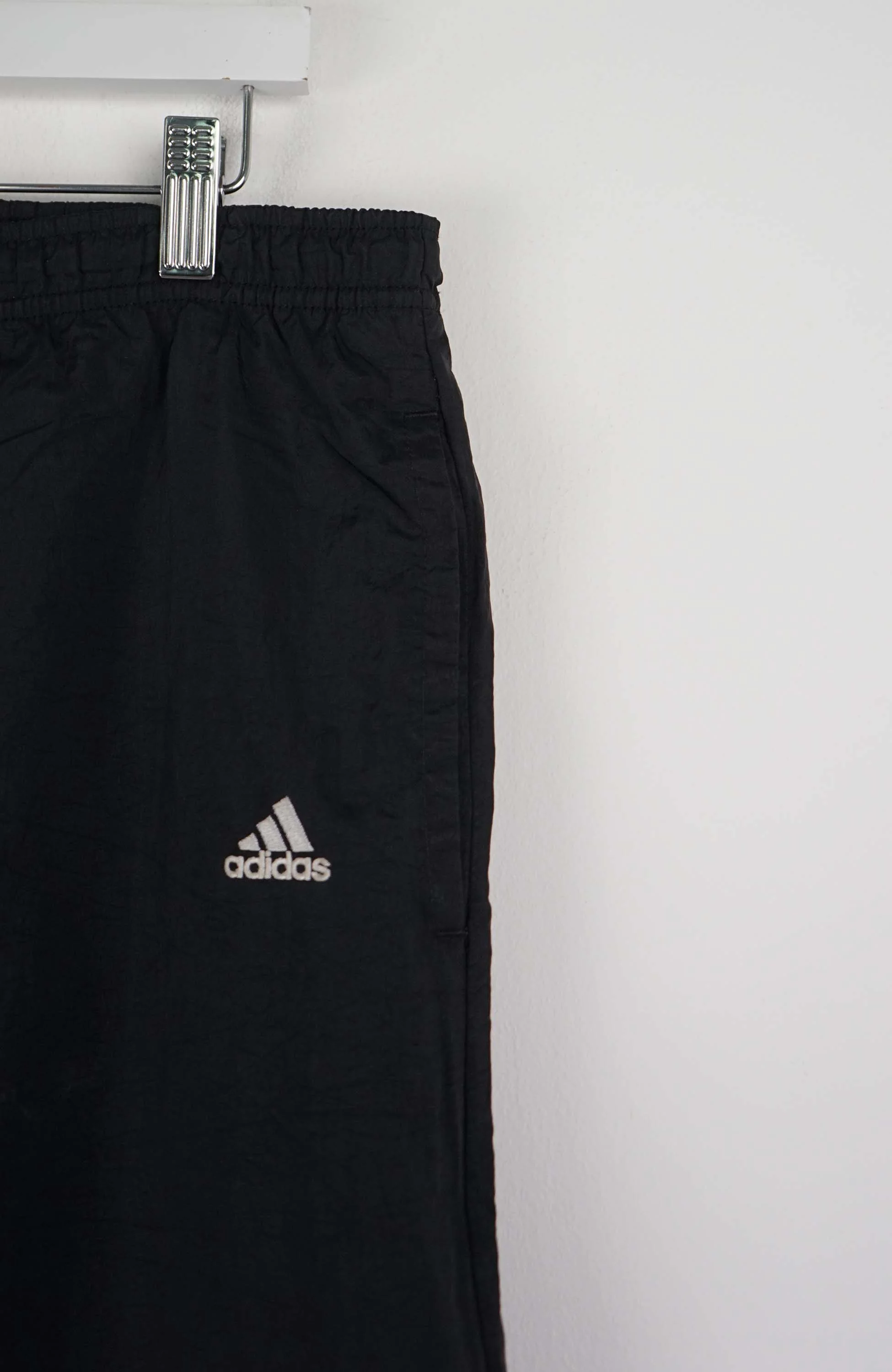 VINTAGE ADIDAS TRACK PANTS (L) - Image 2