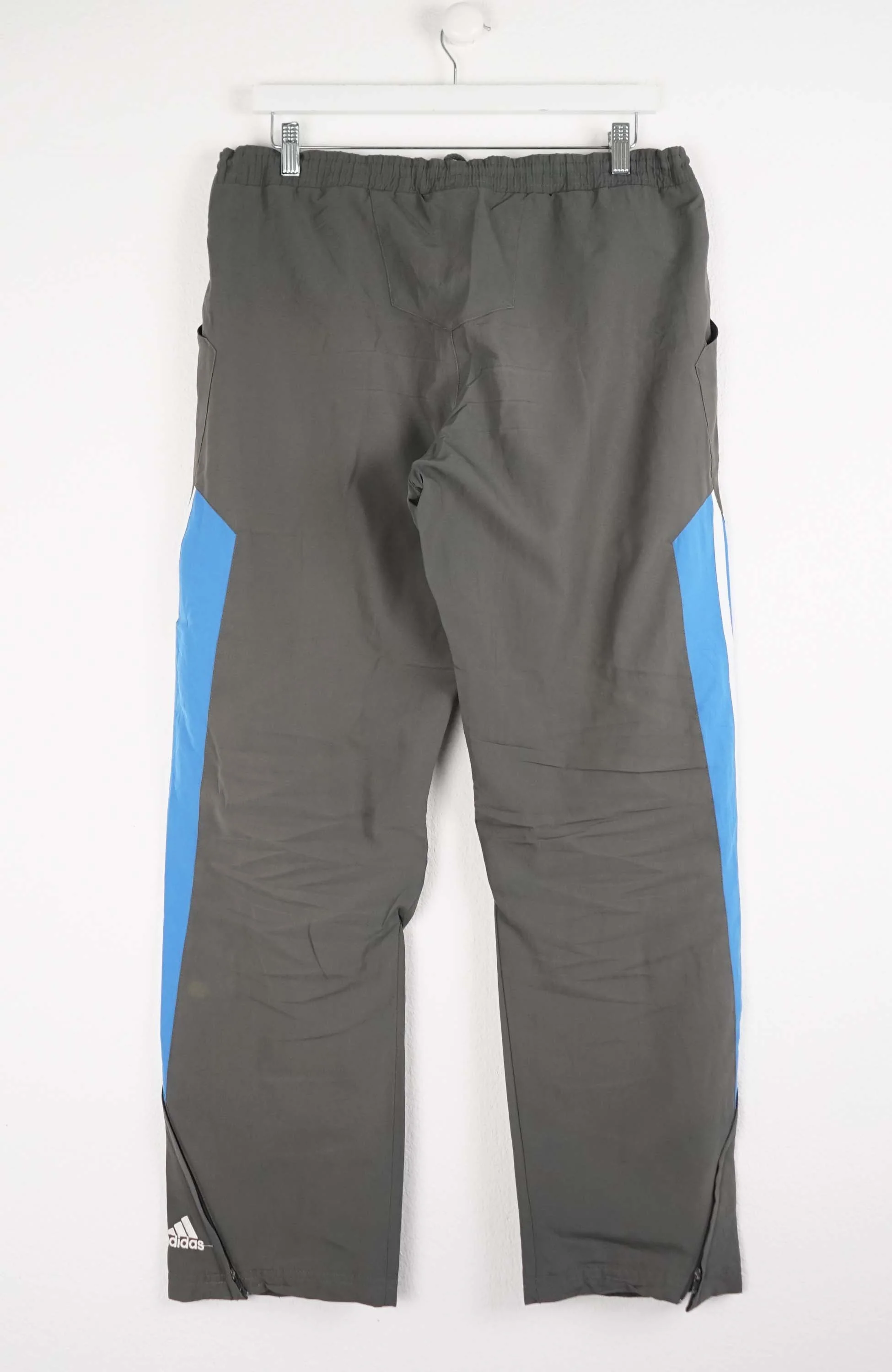 VINTAGE ADIDAS TRACK PANTS (L) - Image 3