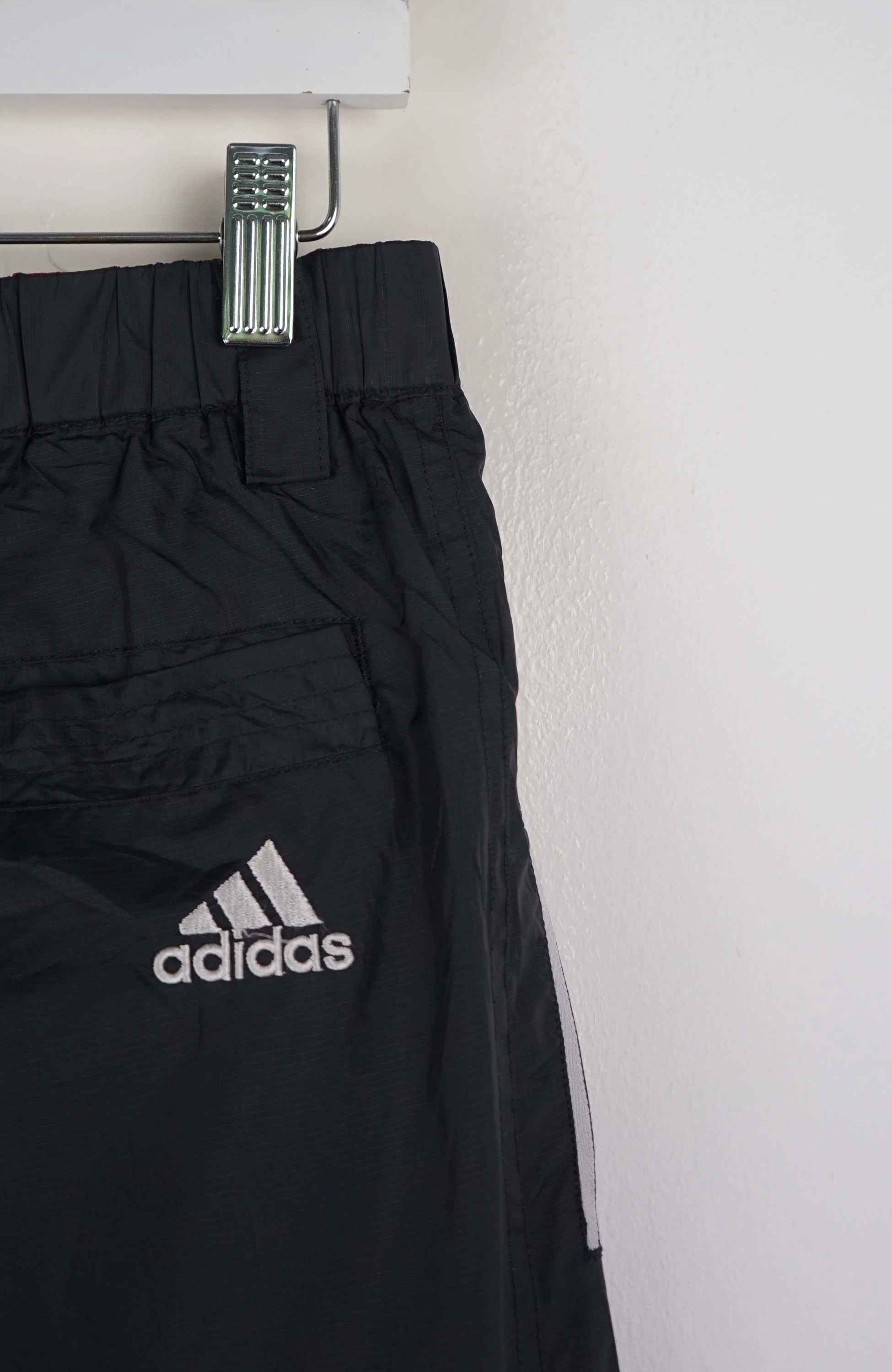 VINTAGE ADIDAS TRACK PANTS (M) - Image 2