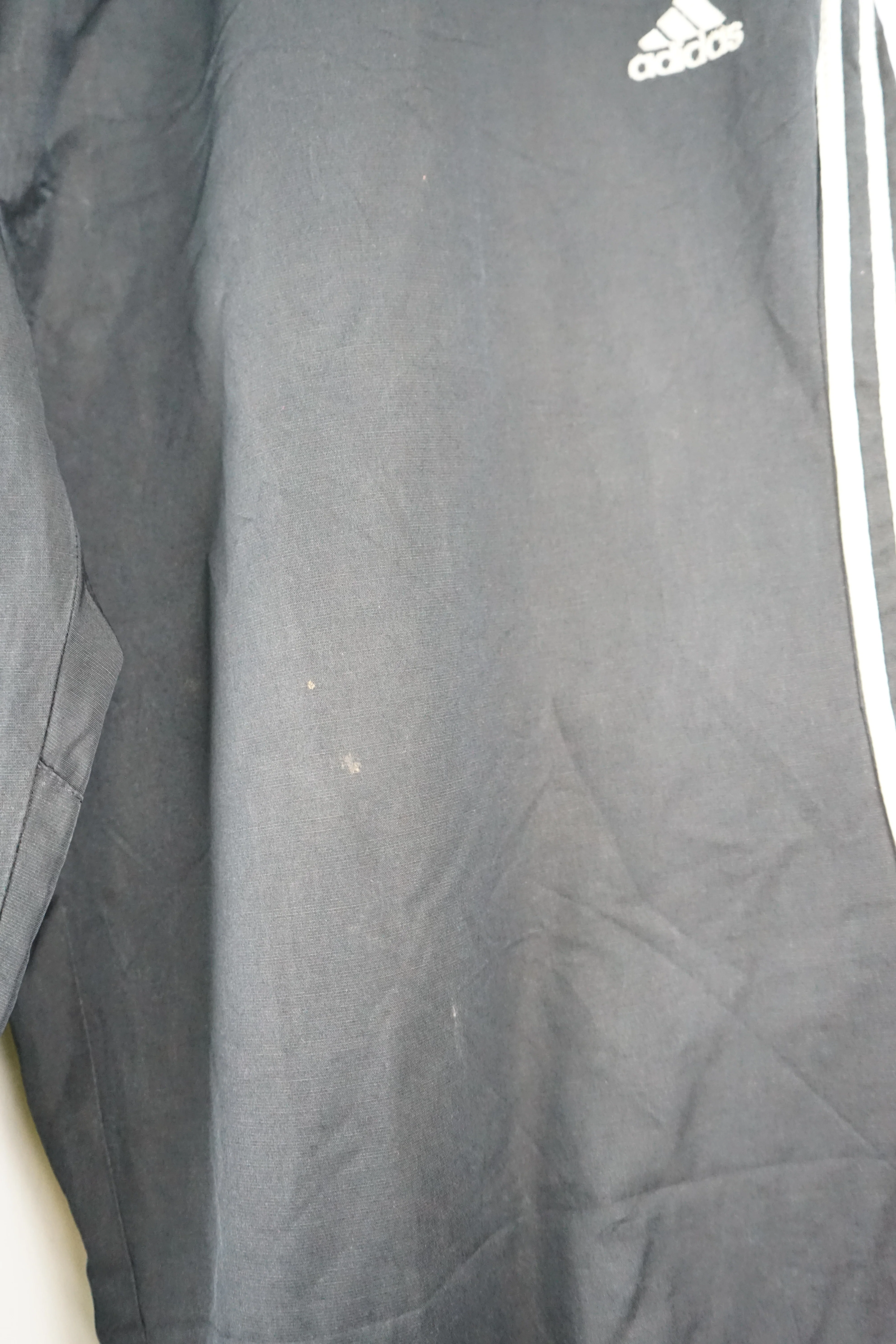 VINTAGE ADIDAS TRACK PANTS (M) - Image 4