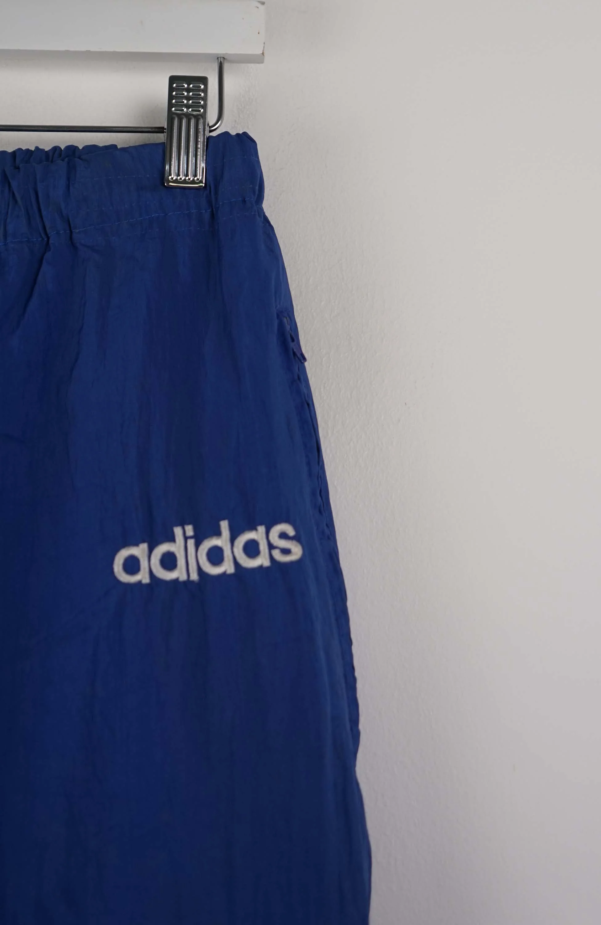 VINTAGE ADIDAS TRACK PANTS (M) - Image 2
