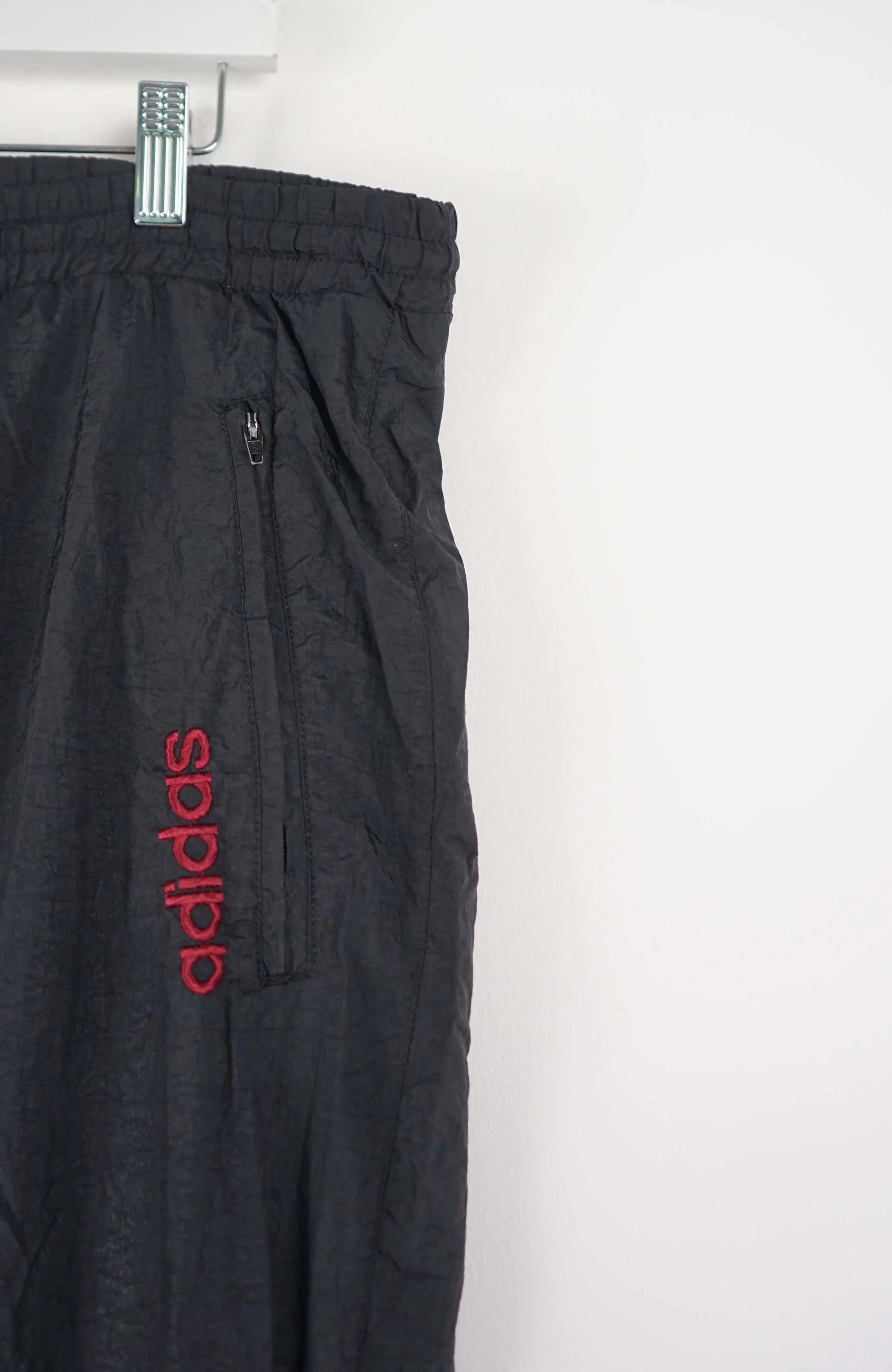 VINTAGE ADIDAS TRACK PANTS (XL) - Image 2