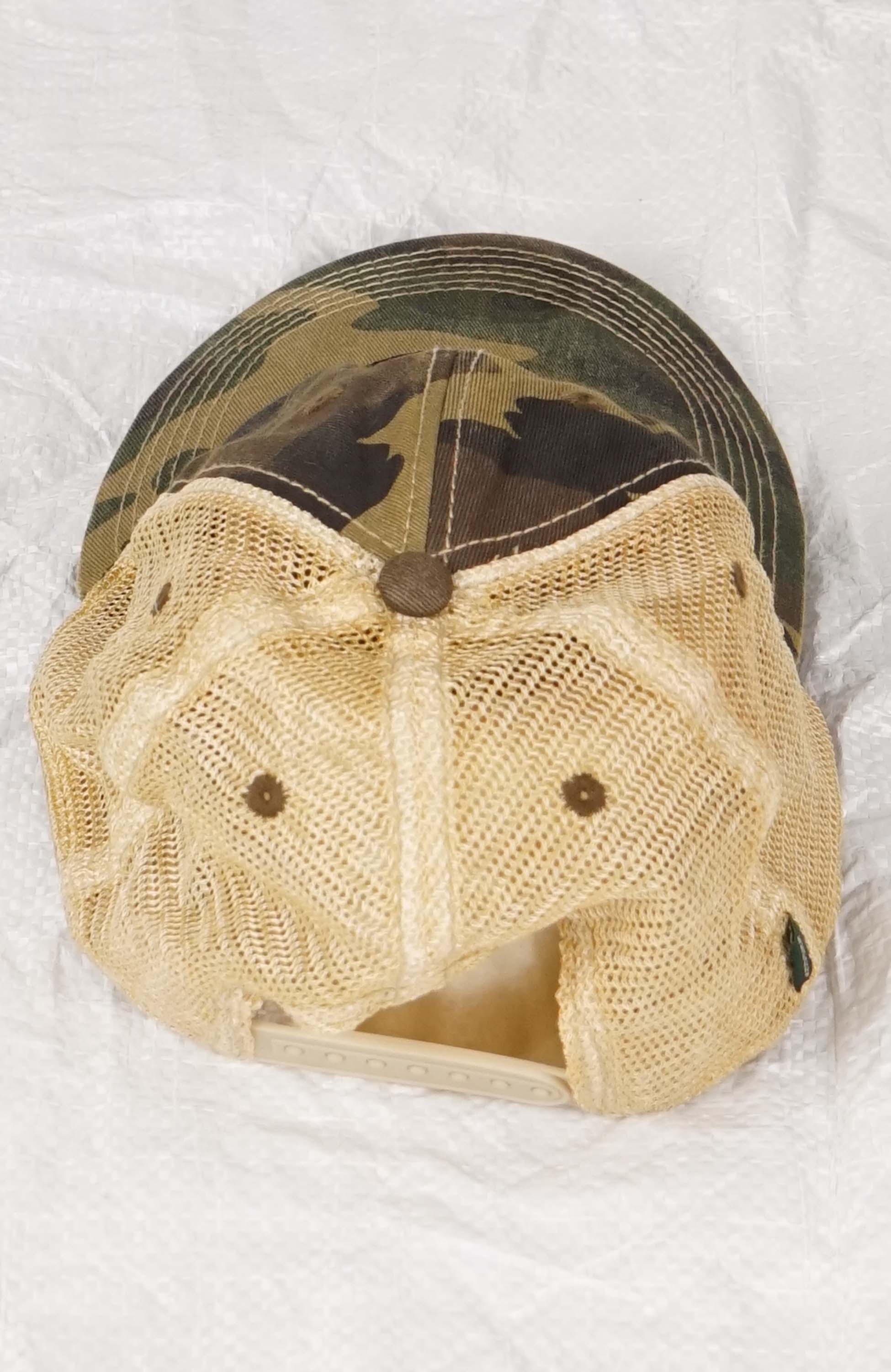VINTAGE ARMY REAL TREE HAT - Image 2