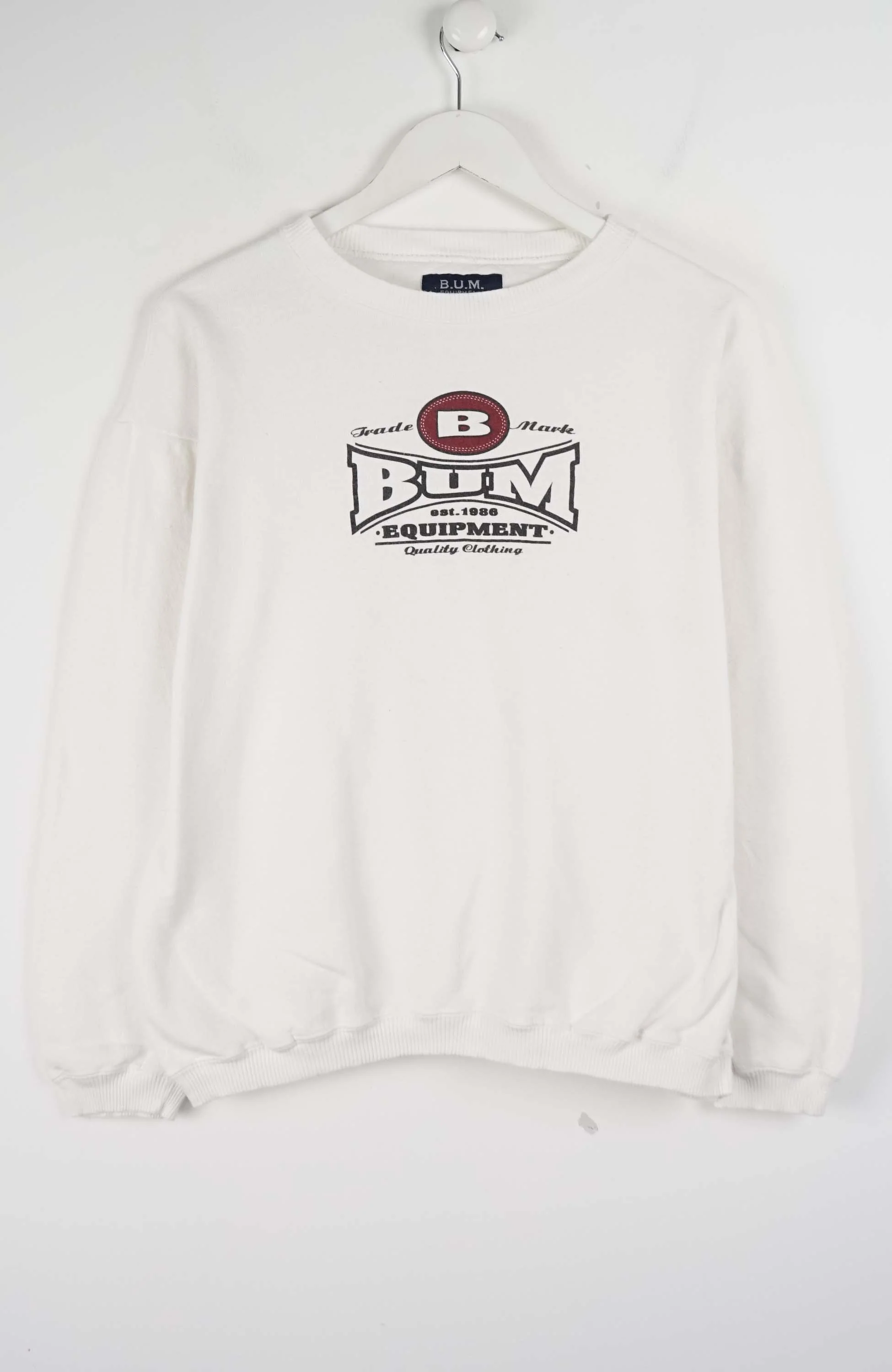 VINTAGE B.U.M. EQUIPMENT SWEATER (S)