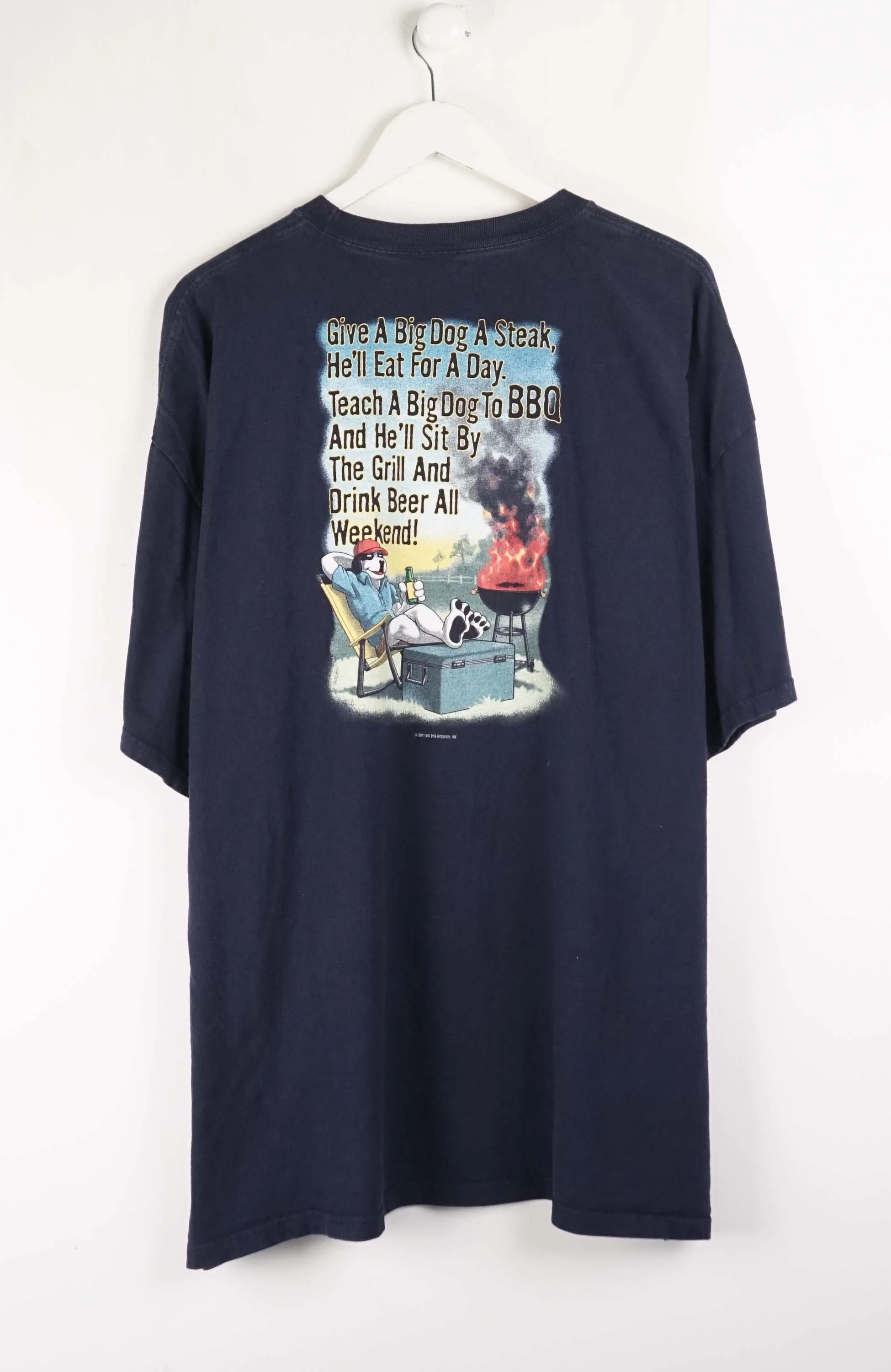 VINTAGE BIG DOGS T-SHIRT (XXL) - Image 2