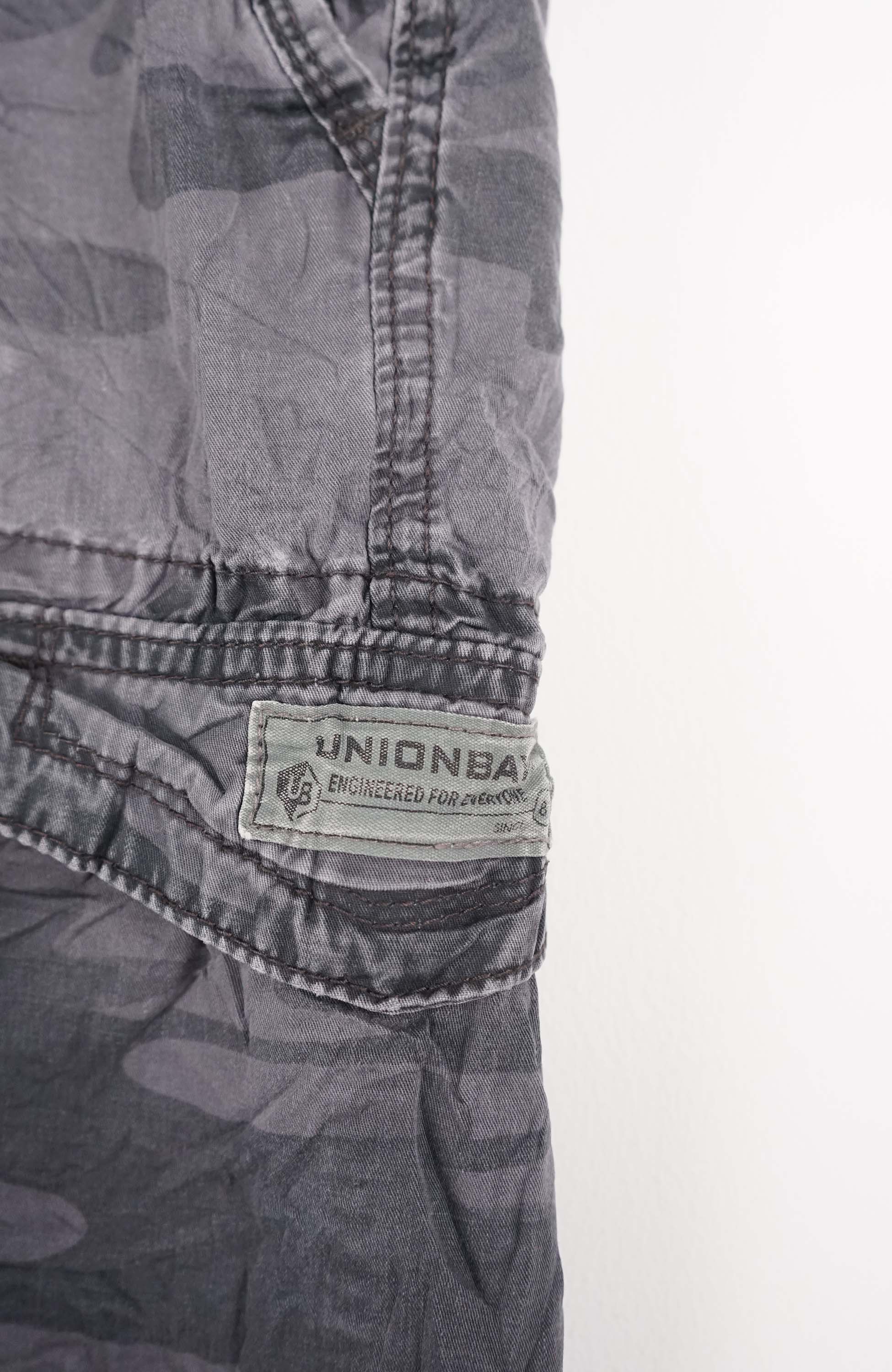 VINTAGE UNIONBAY QUALITY MADE SPORTSWEAR CARGO SHORTS W34 - Image 2