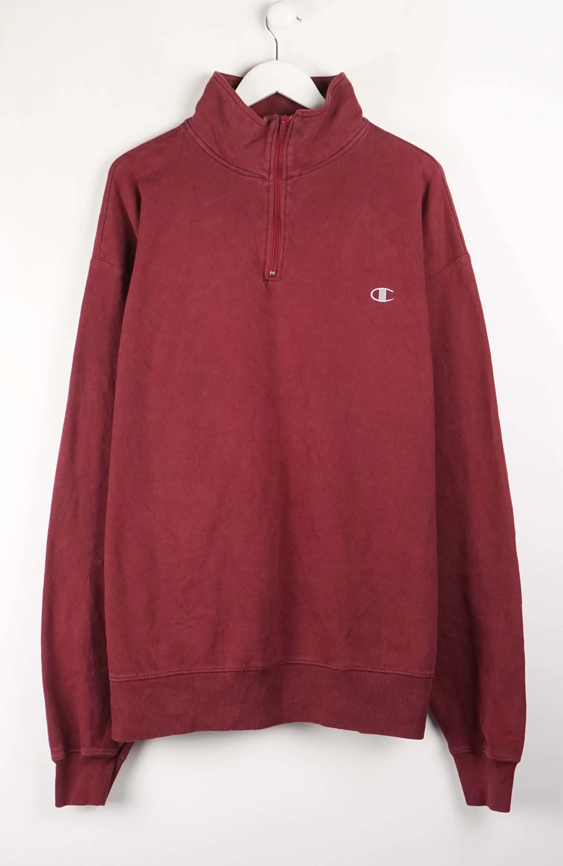 VINTAGE CHAMPION 1/4 ZIP SWEATER (XXXL)