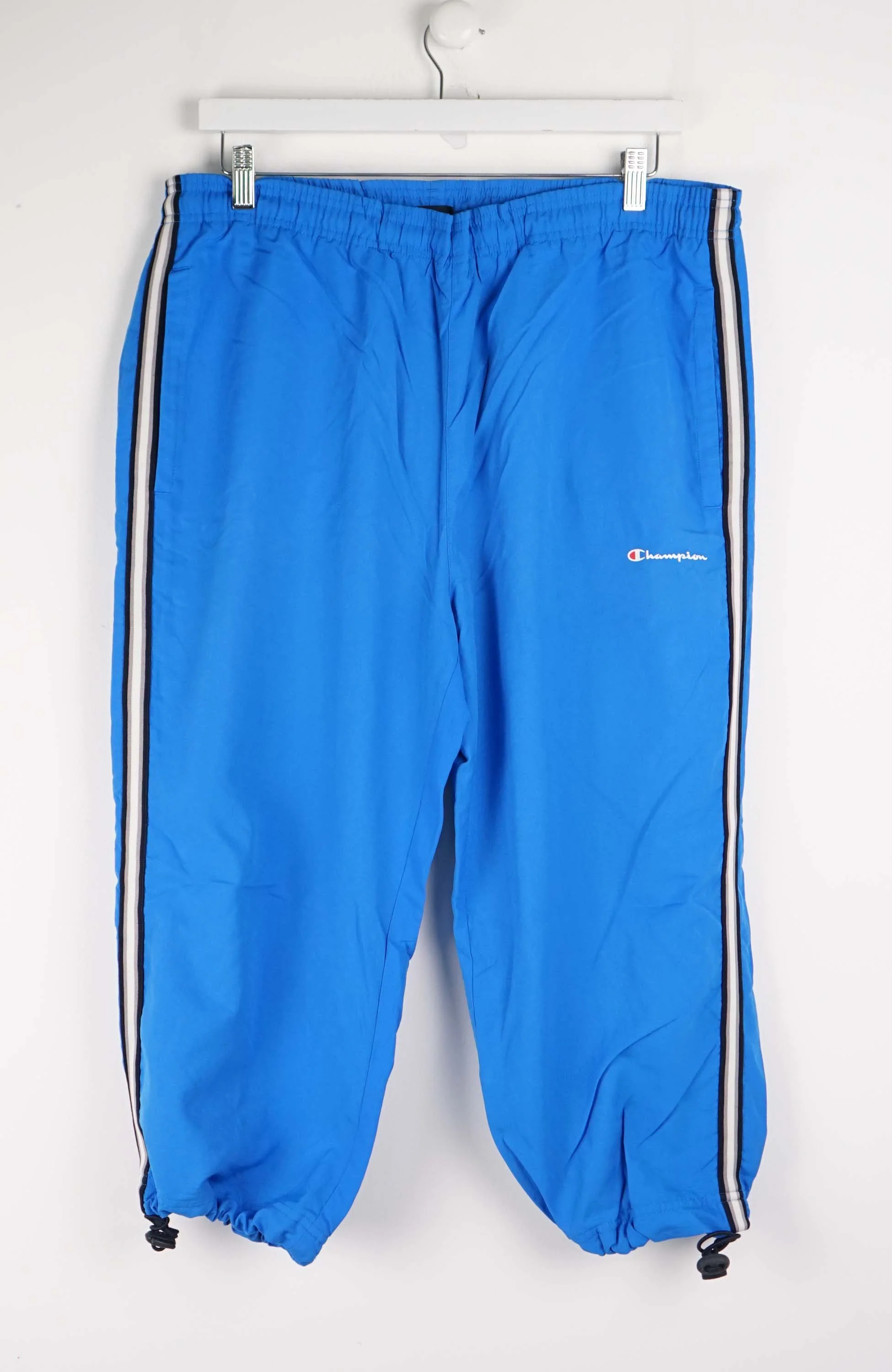 VINTAGE CHAMPION 3/4 TRACK PANT SHORTS (XL)