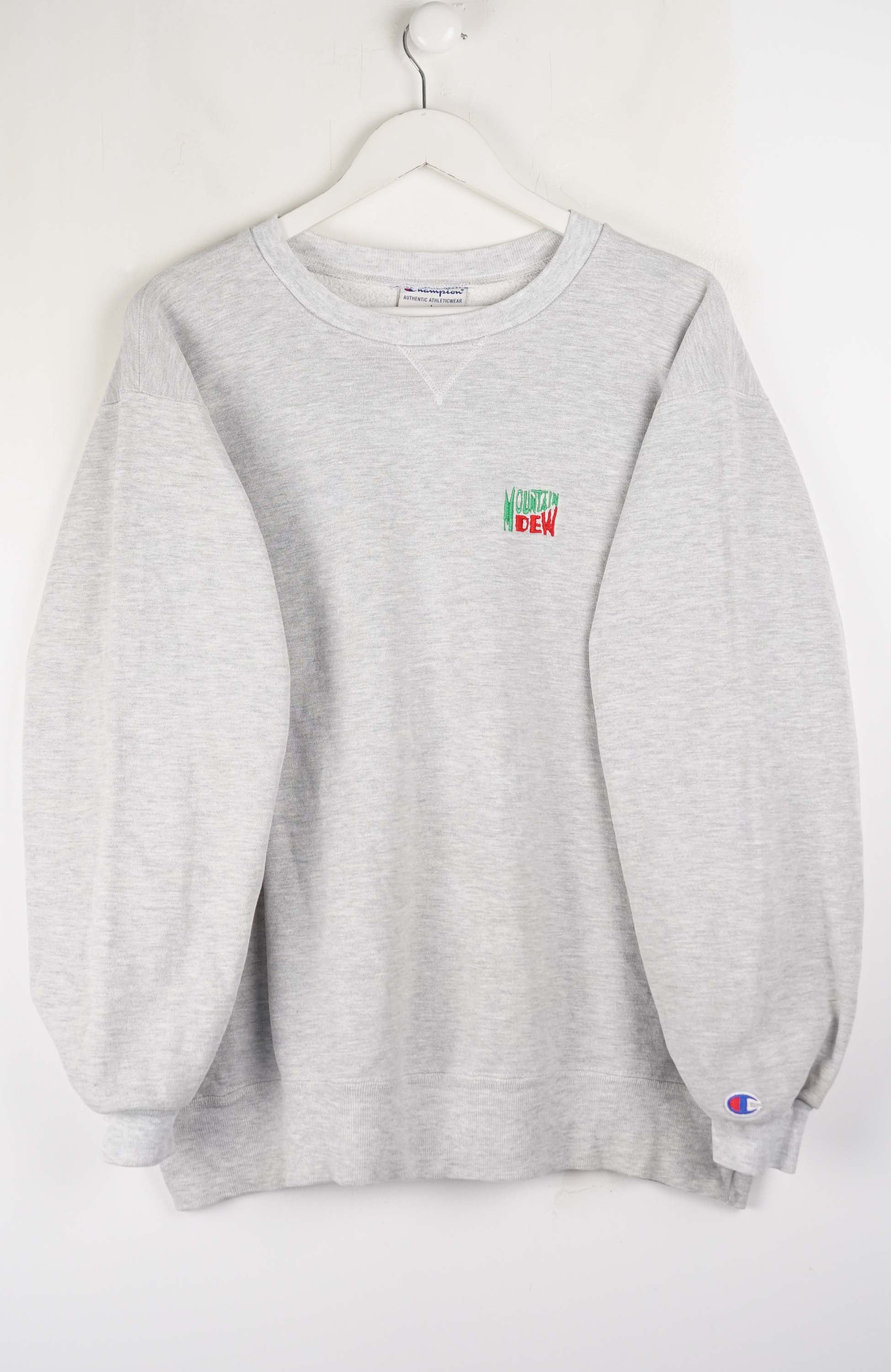 VINTAGE CHAMPION MOUNTAIN DEW SWEATER (M)