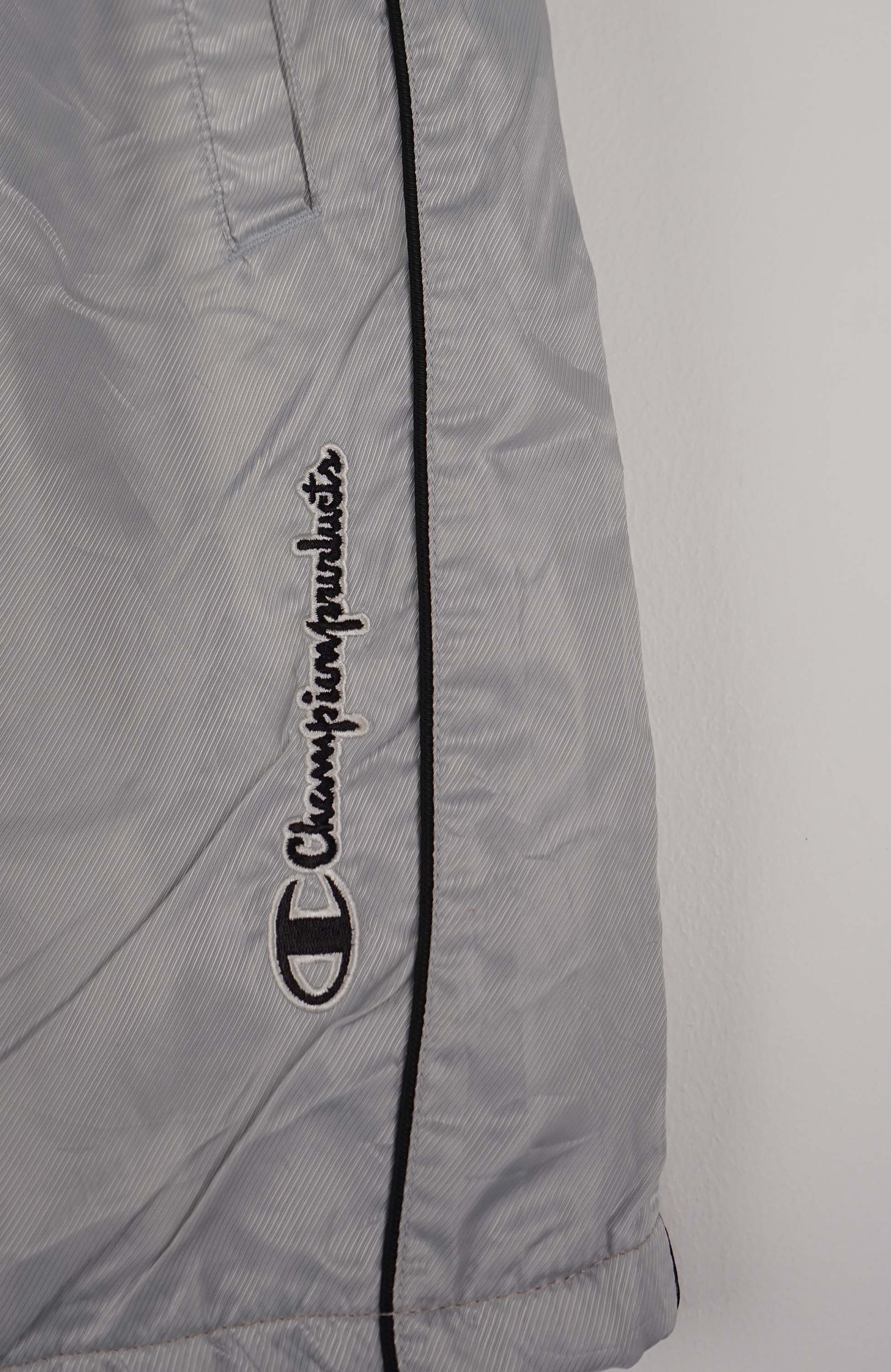 VINTAGE CHAMPION TRACK PANT SHORTS (S) - Image 2