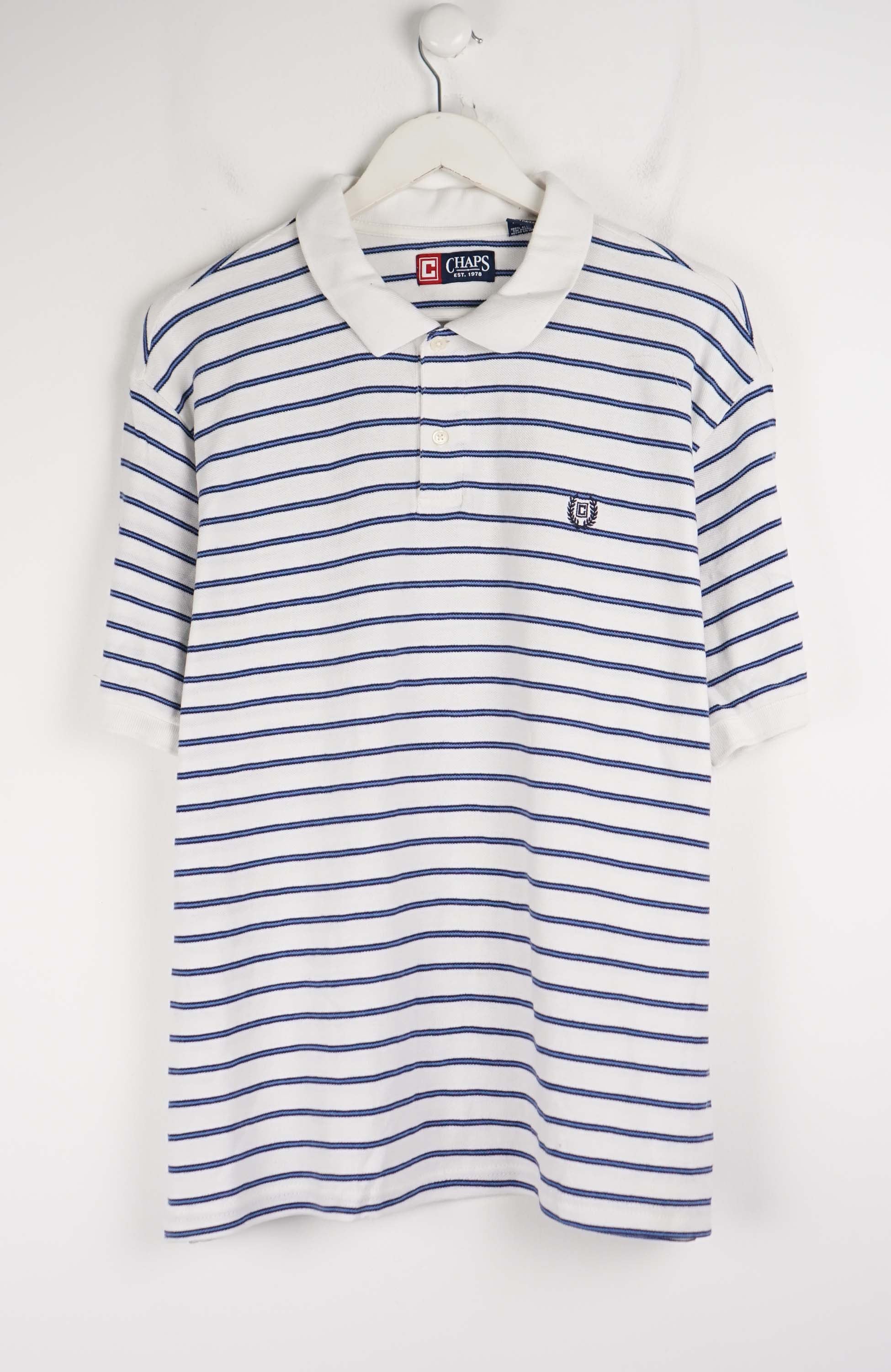 VINTAGE CHAPS EST.1978 POLO SHIRT (L)