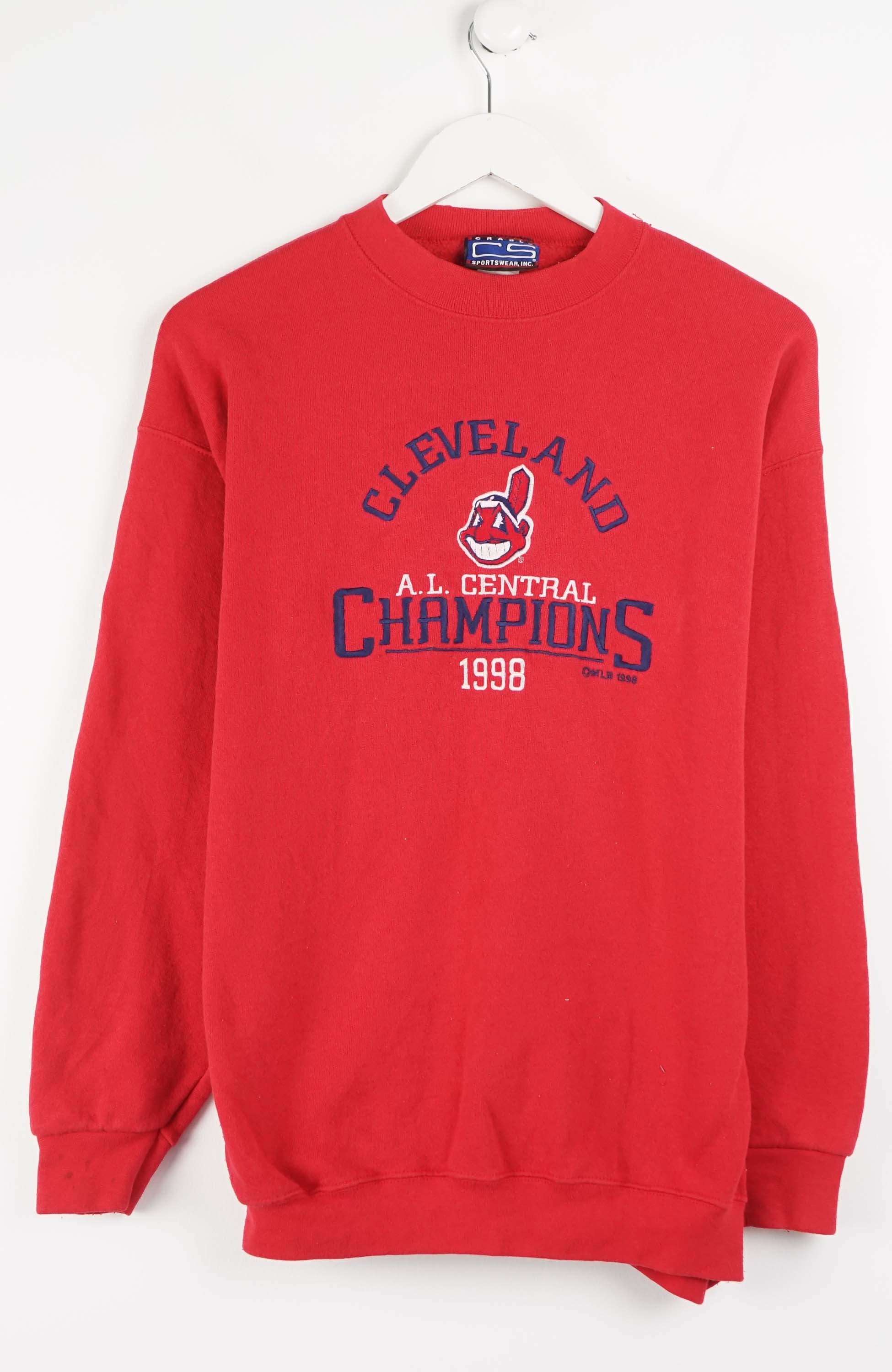 VINTAGE CLEVELAND INDIANS 1998 SWEATER (M)