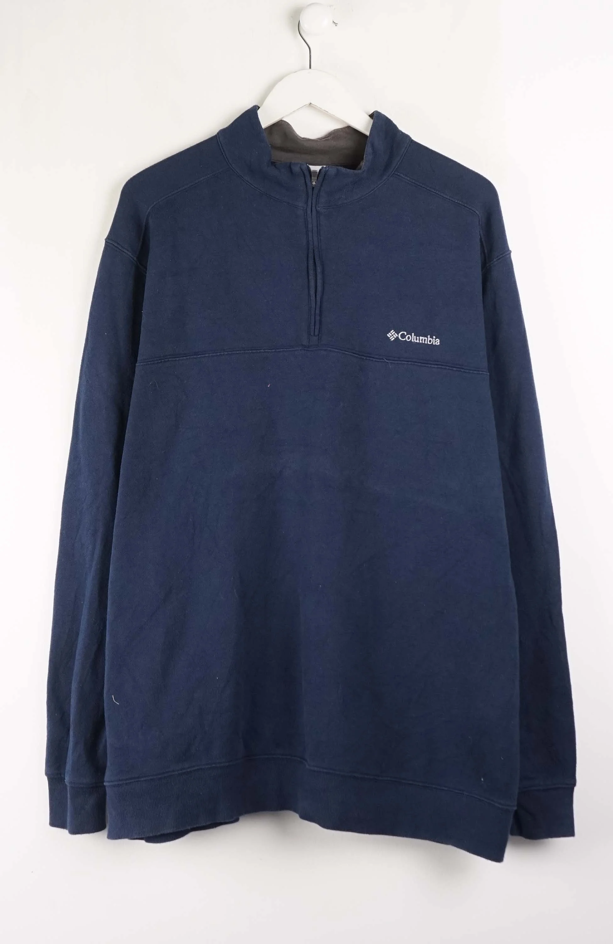 VINTAGE COLUMBIA 1/4 ZIP SWEATER (XXL)