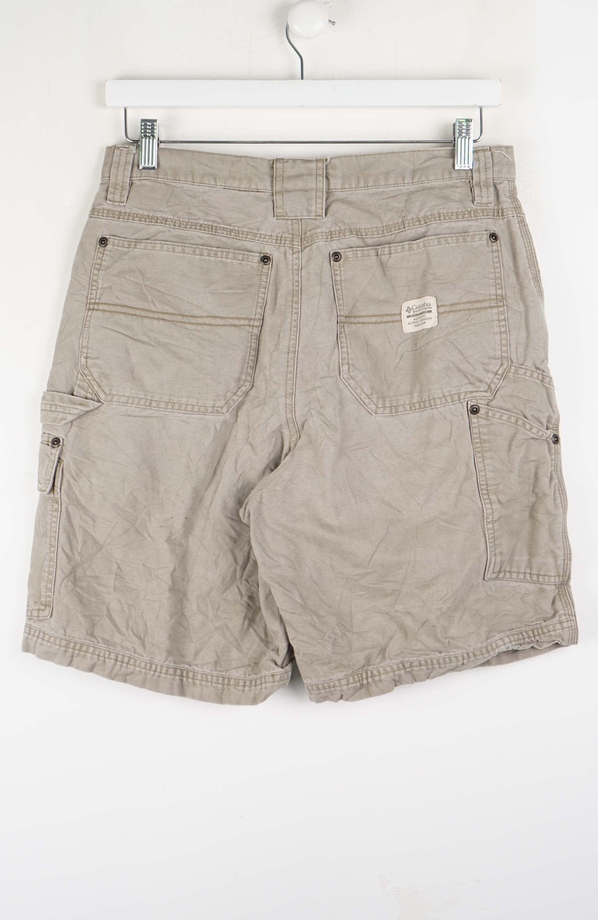 VINTAGE COLUMBIA CARGO SHORTS W31 - Image 3