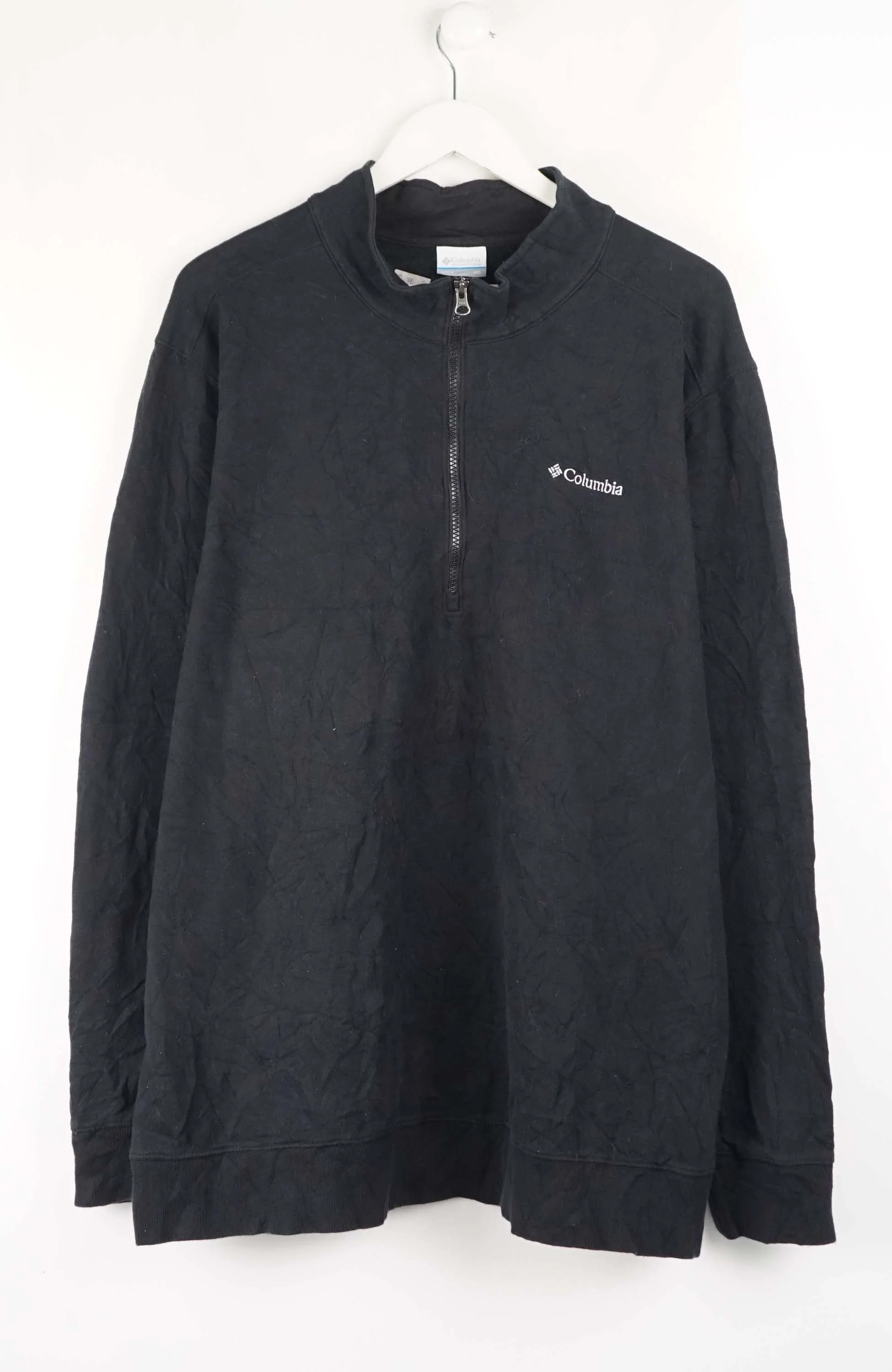 VINTAGE COLUMBIA ZIP 1/4 SWEATER (XXL)