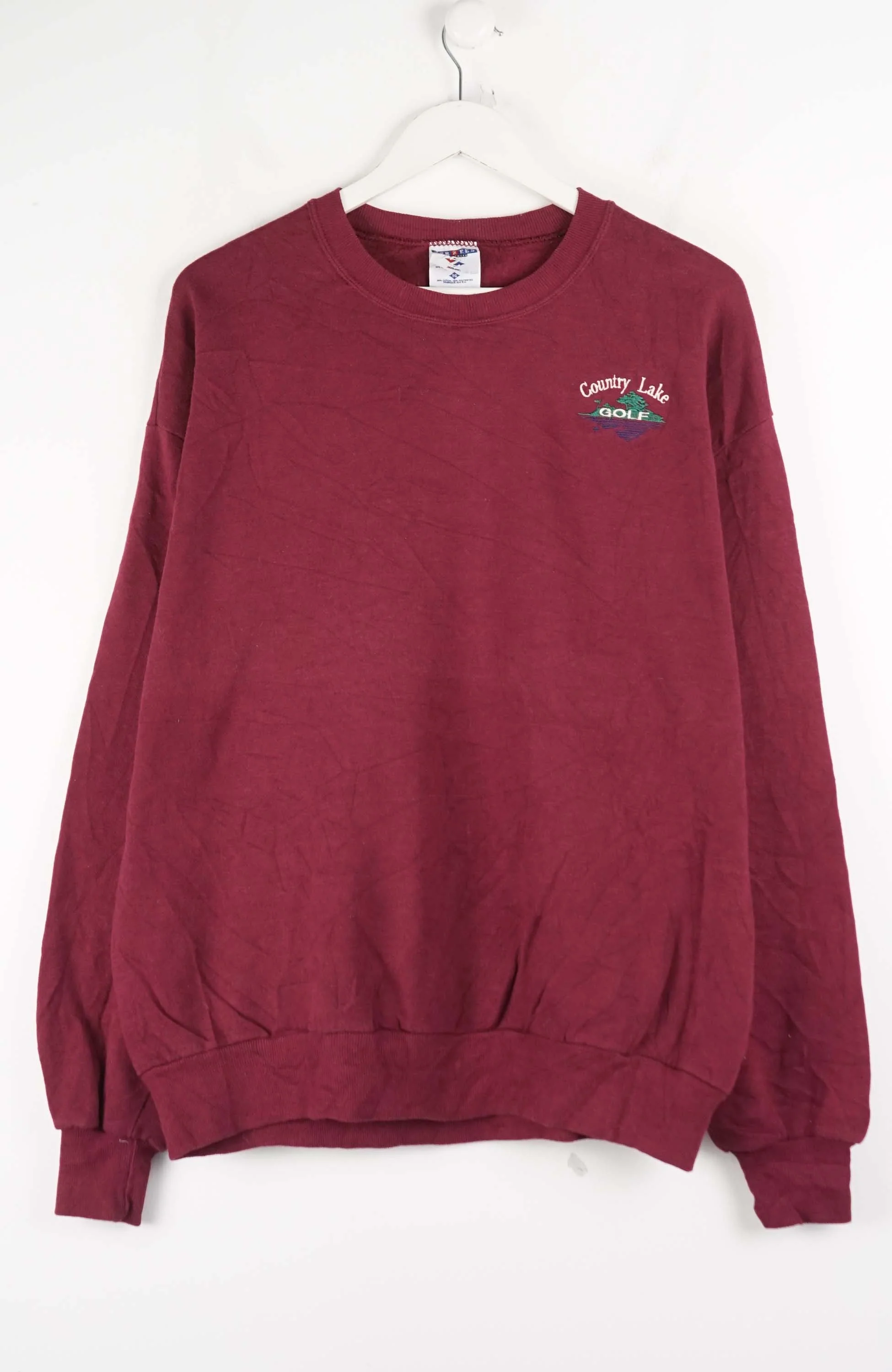 VINTAGE COUNTRY LAKE GOLF SWEATER (M)