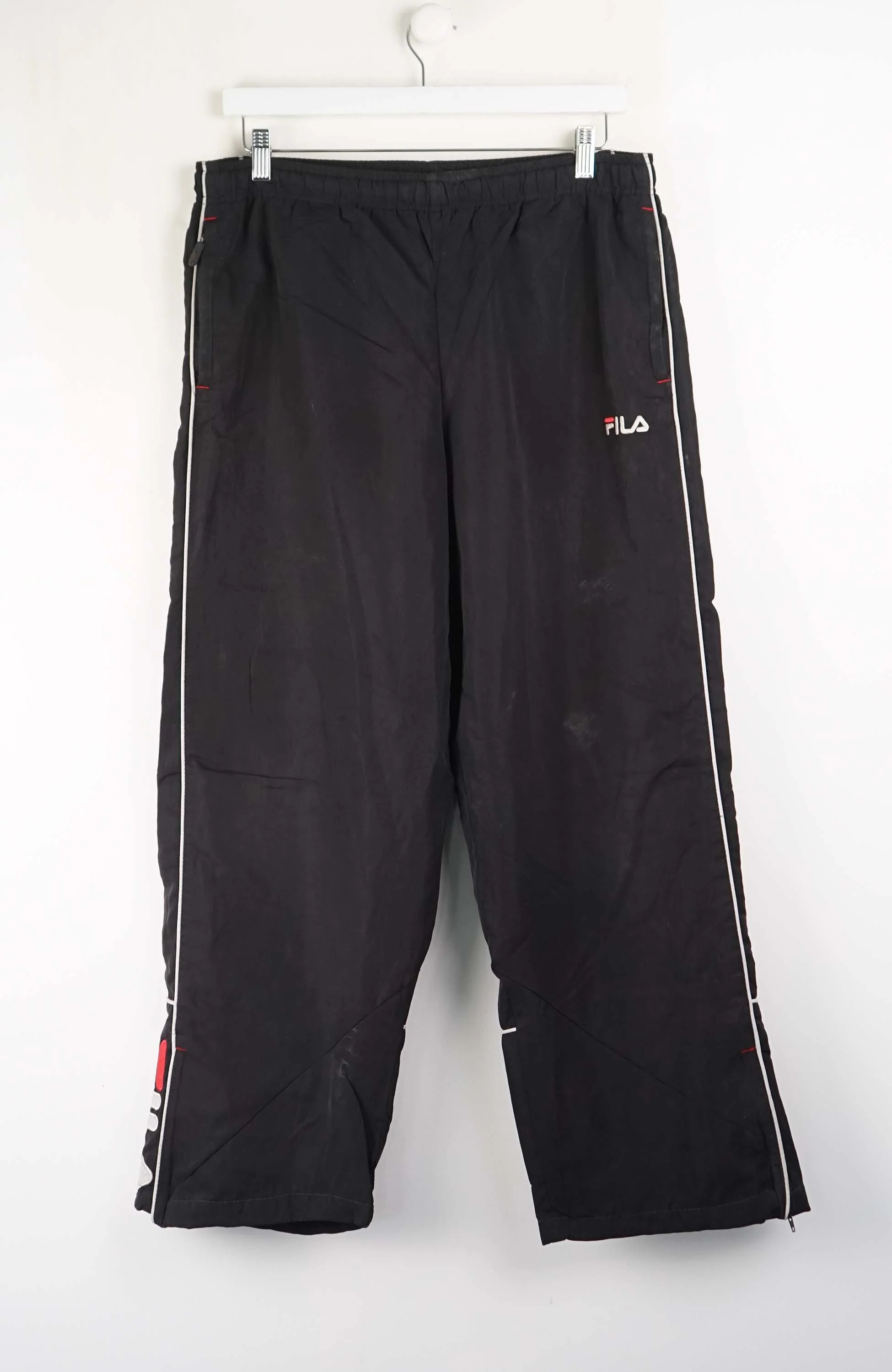VINTAGE FILA TRACK PANTS (L)