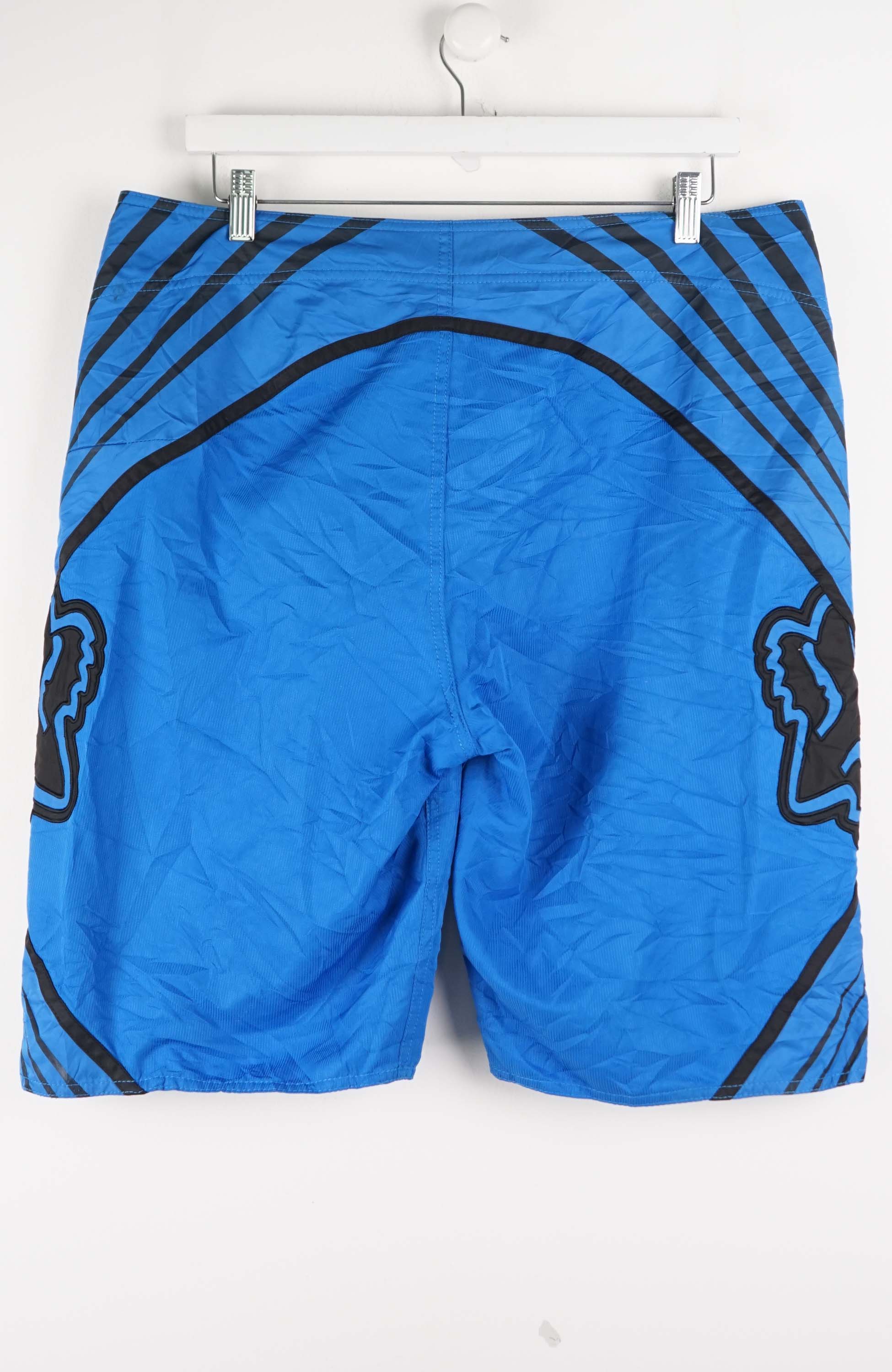 VINTAGE FOX BOARD SHORTS W36 - Image 2