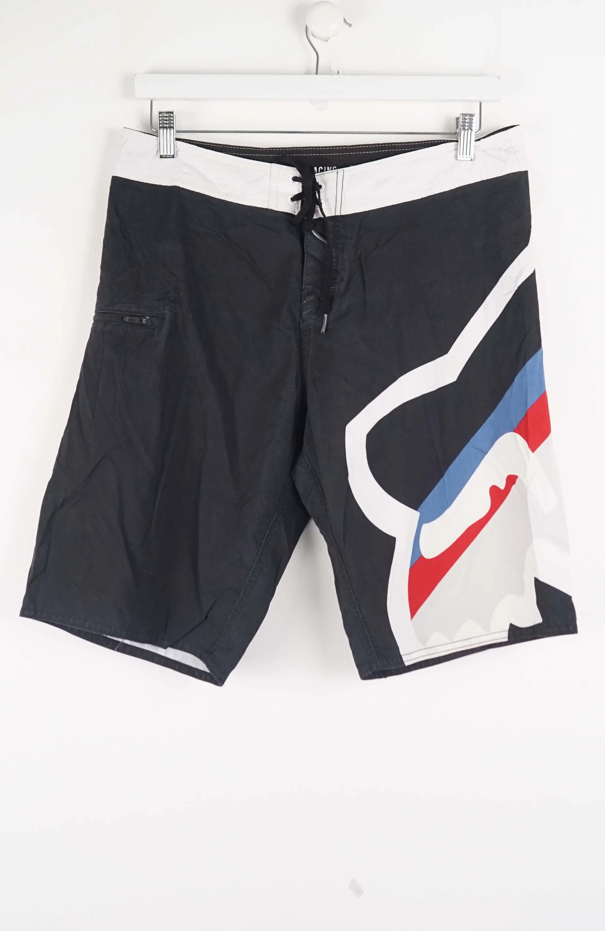 VINTAGE FOX RACING SURF BOARD SHORTS W32