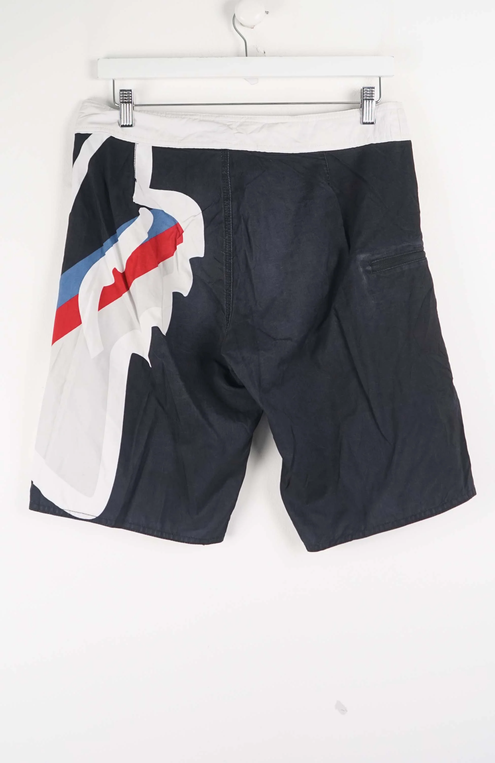 VINTAGE FOX RACING SURF BOARD SHORTS W32 - Image 2