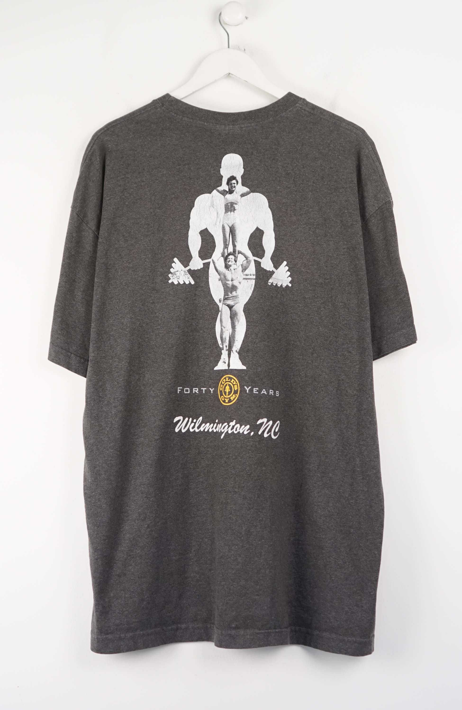 VINTAGE GOLD'S GYM T-SHIRT (XXL) - Image 2