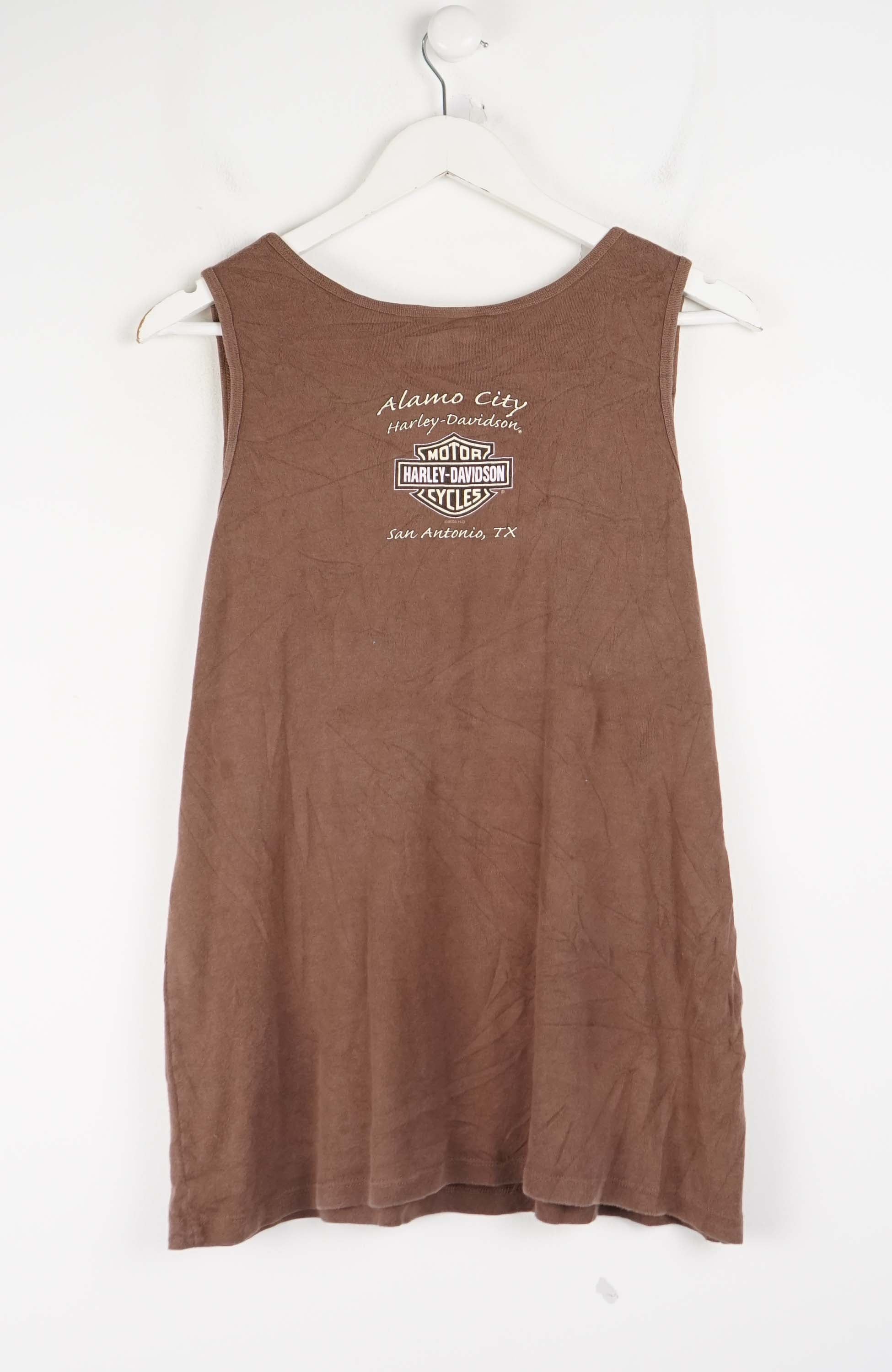 VINTAGE HARLEY DAVIDSON T-SHIRT (M) WOMENS - Image 3