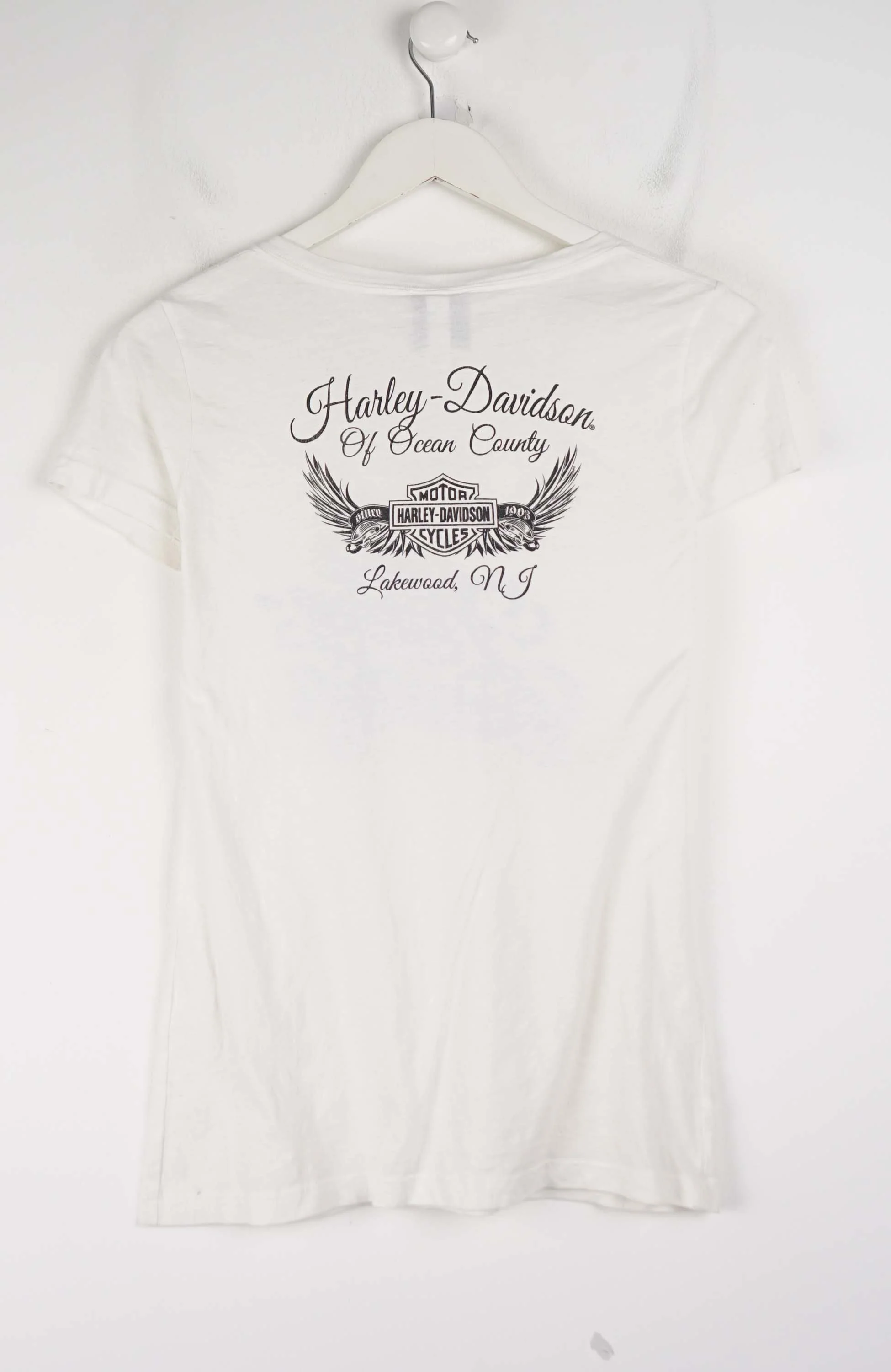 VINTAGE HARLEY DAVIDSON T-SHIRT (S) WOMENS - Image 2