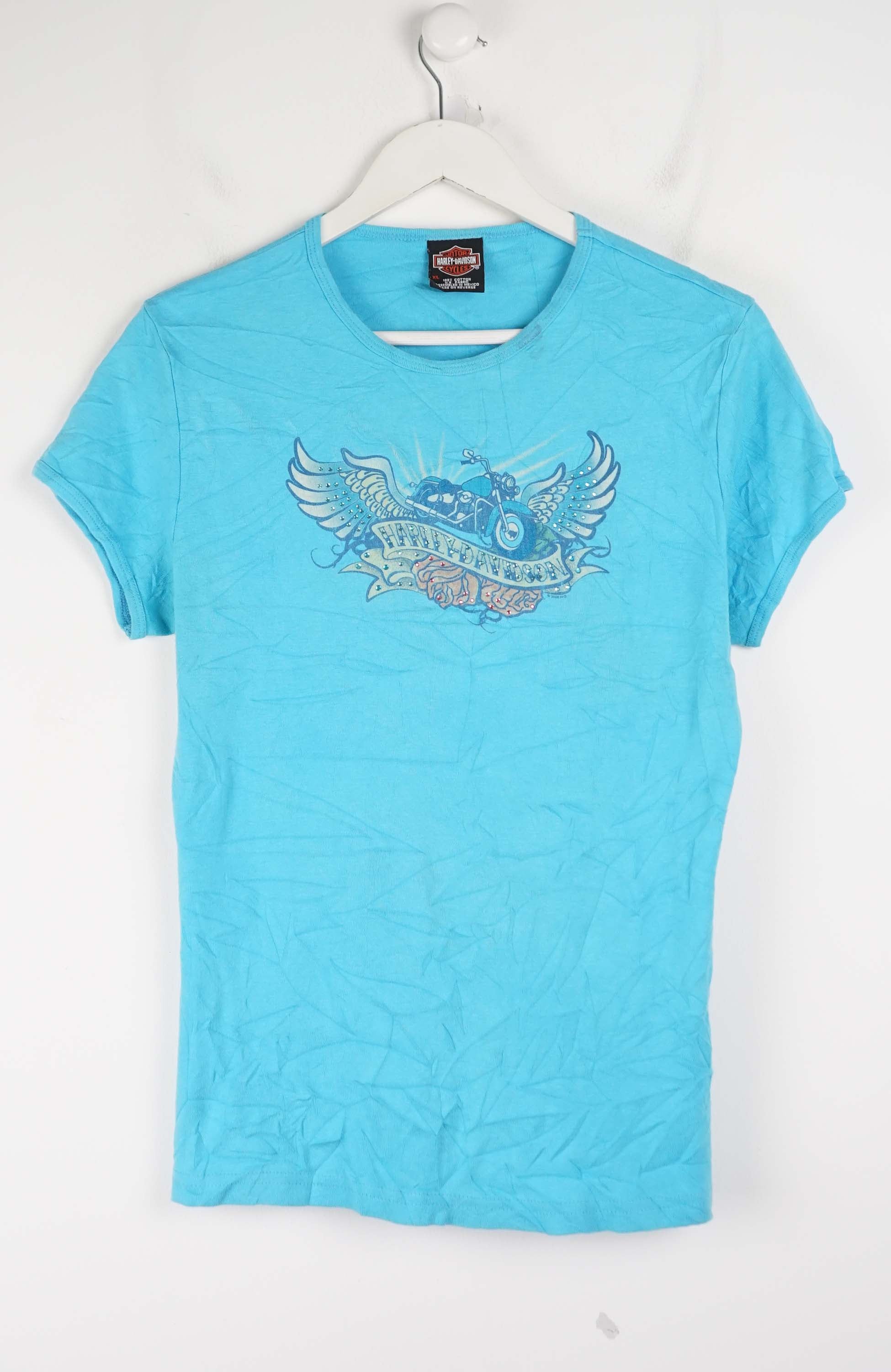 VINTAGE HARLEY DAVIDSON T-SHIRT (S) WOMENS