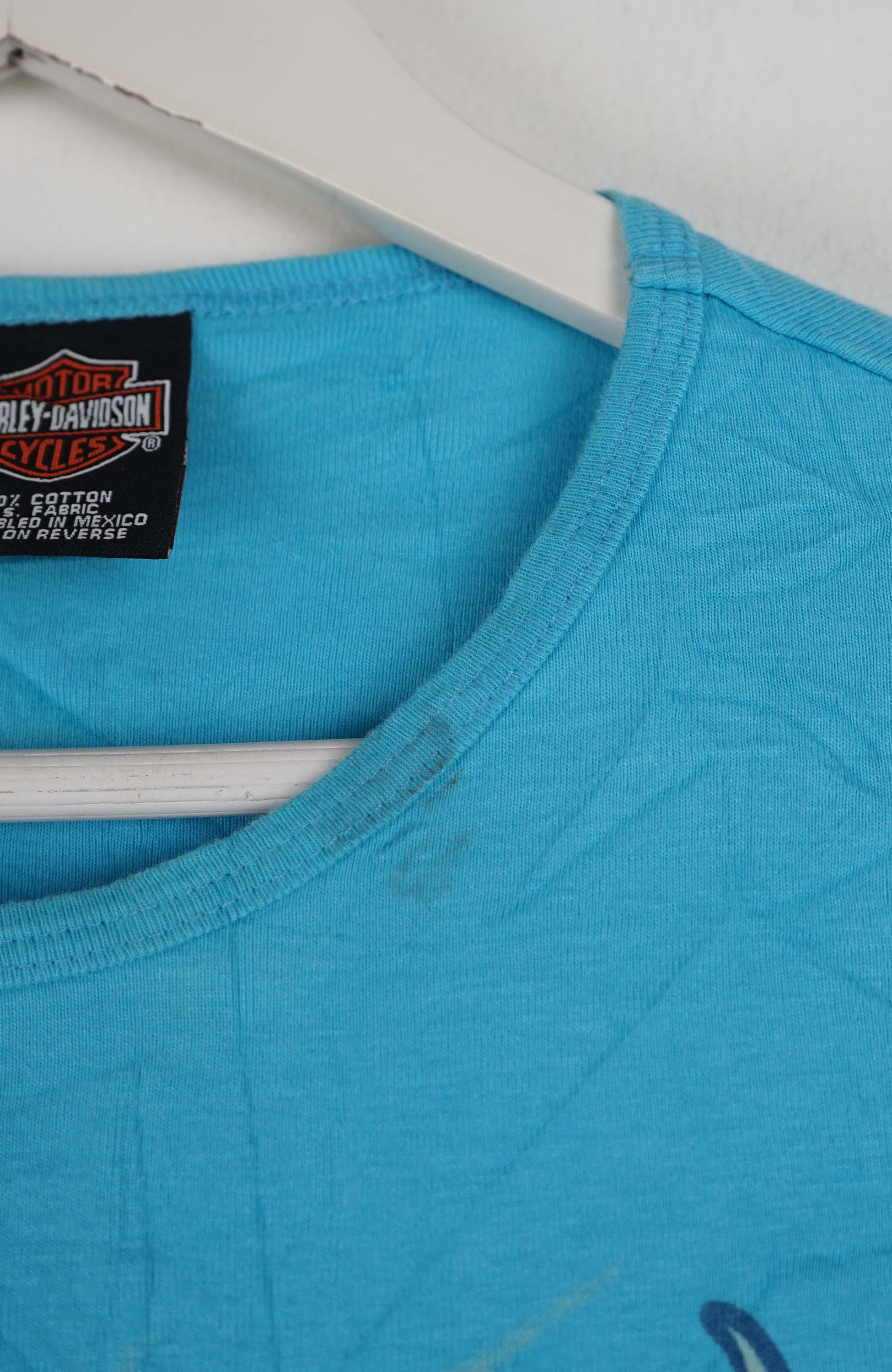VINTAGE HARLEY DAVIDSON T-SHIRT (S) WOMENS - Image 3