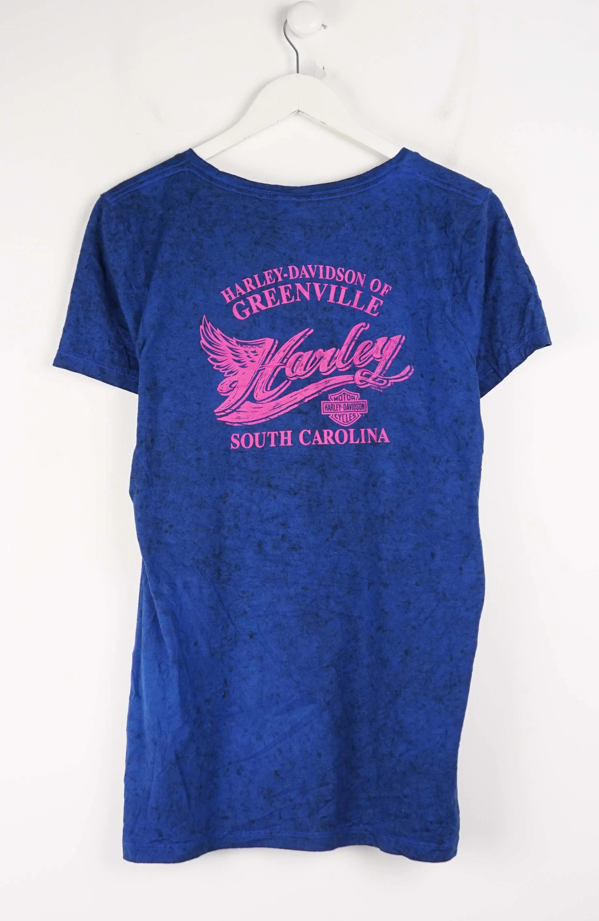 VINTAGE HARLEY DAVIDSON T-SHIRT (S) WOMENS - Image 2