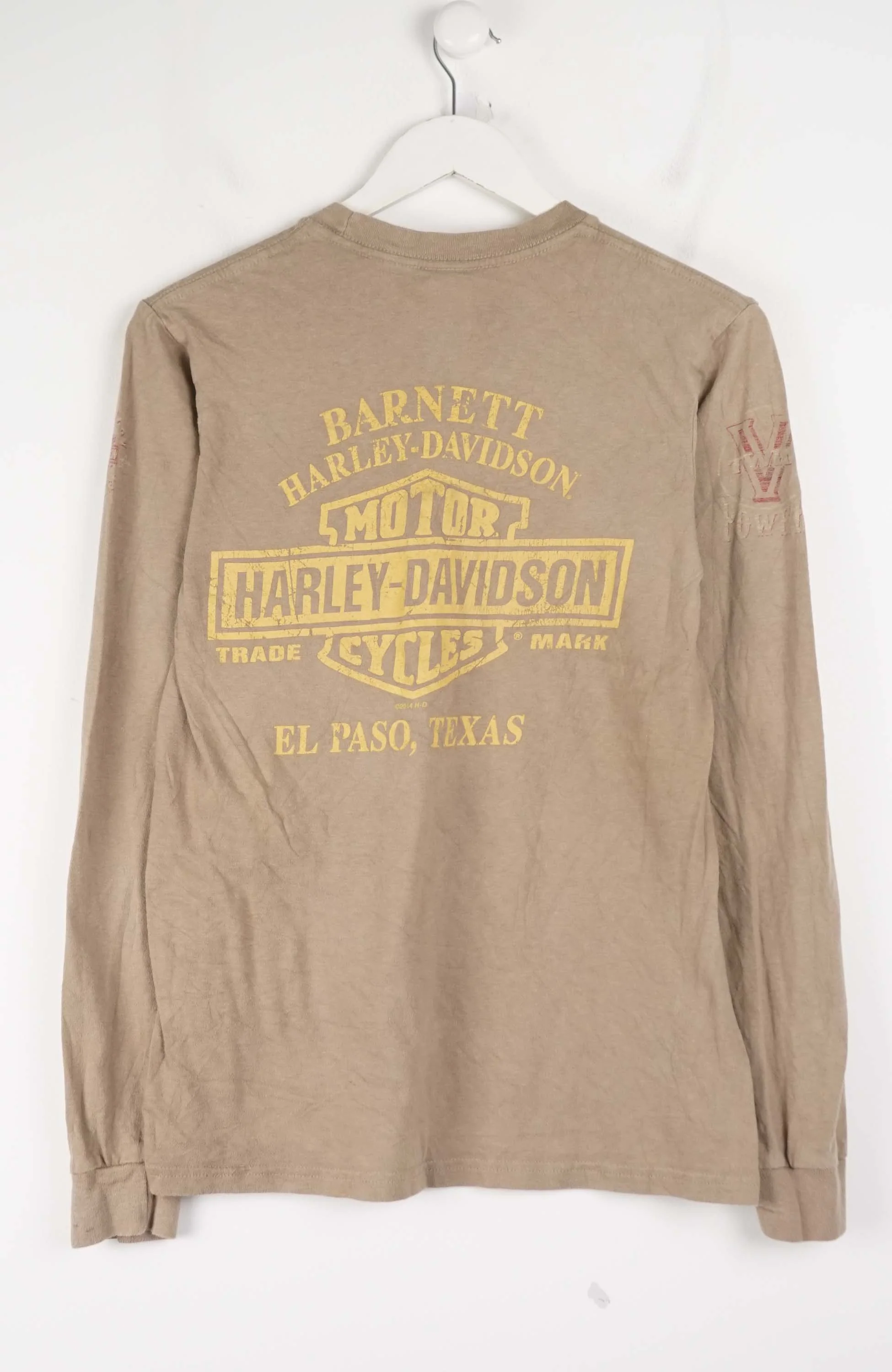 VINTAGE HARLEY DAVIDSON T-SHIRT (S)  WOMENS - Image 2