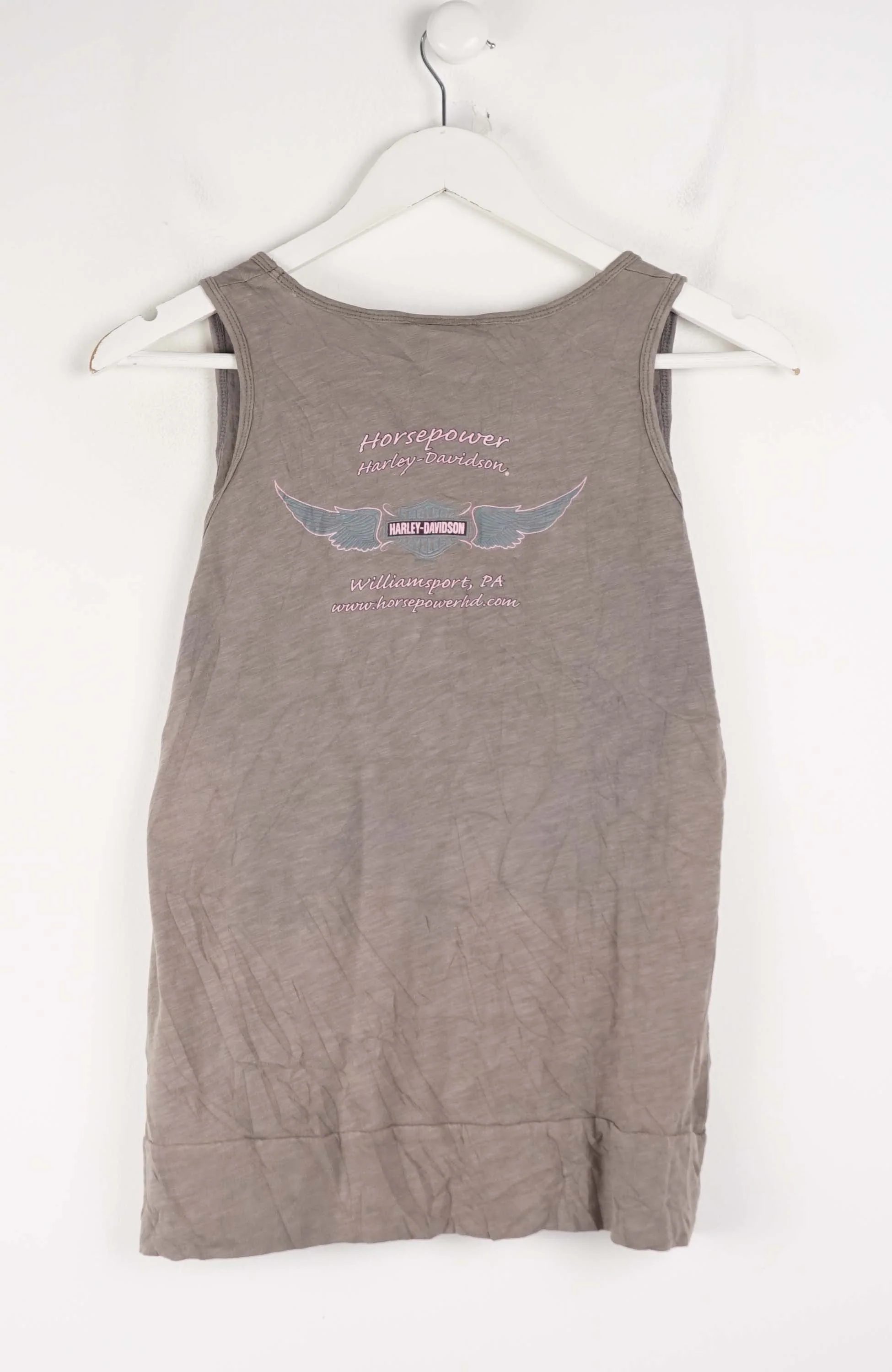 VINTAGE HARLEY DAVIDSON T-SHIRT (XS) WOMENS - Image 2