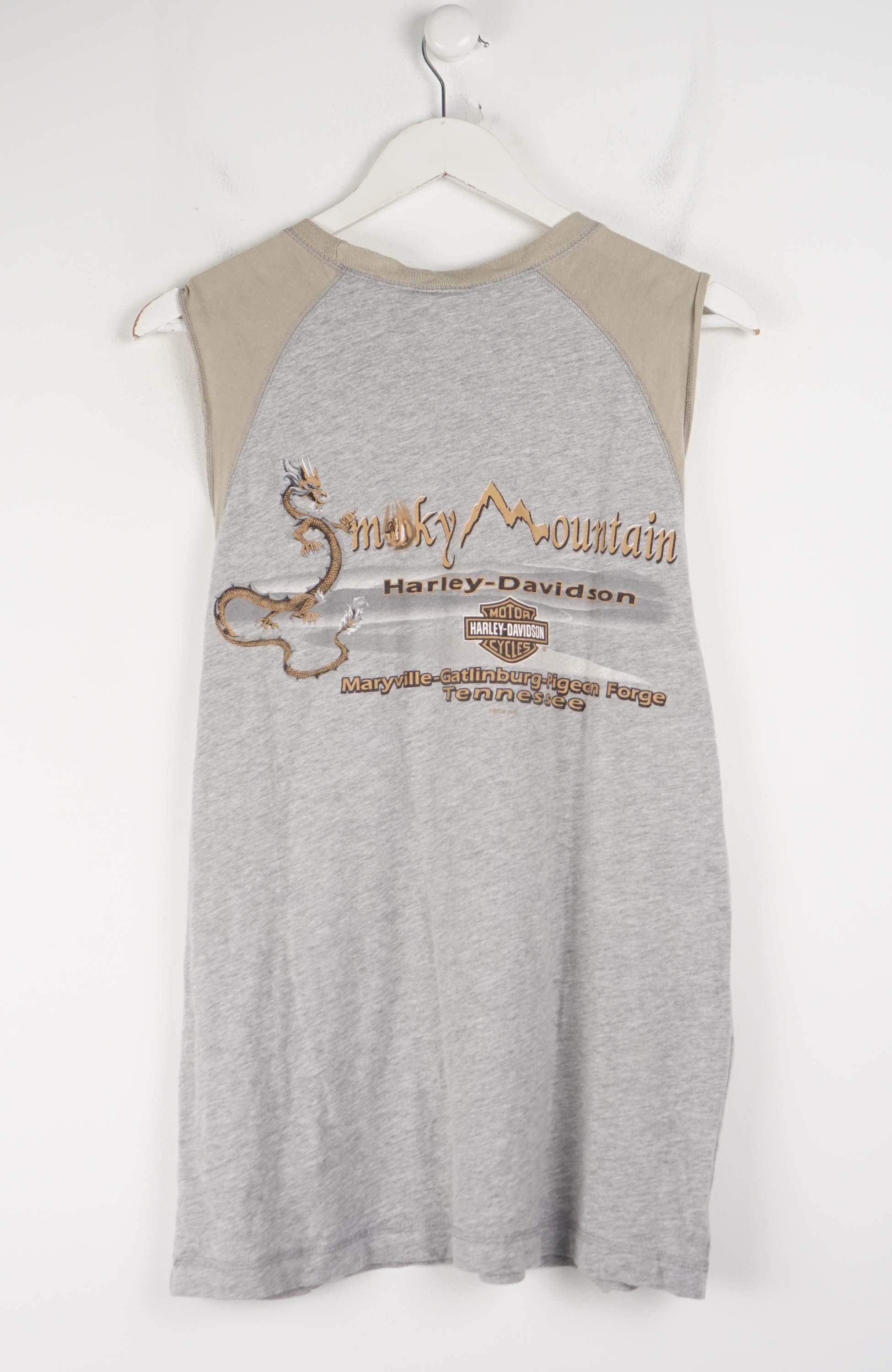 VINTAGE HARLEY DAVIDSON T-SHIRT (XS) WOMENS - Image 2