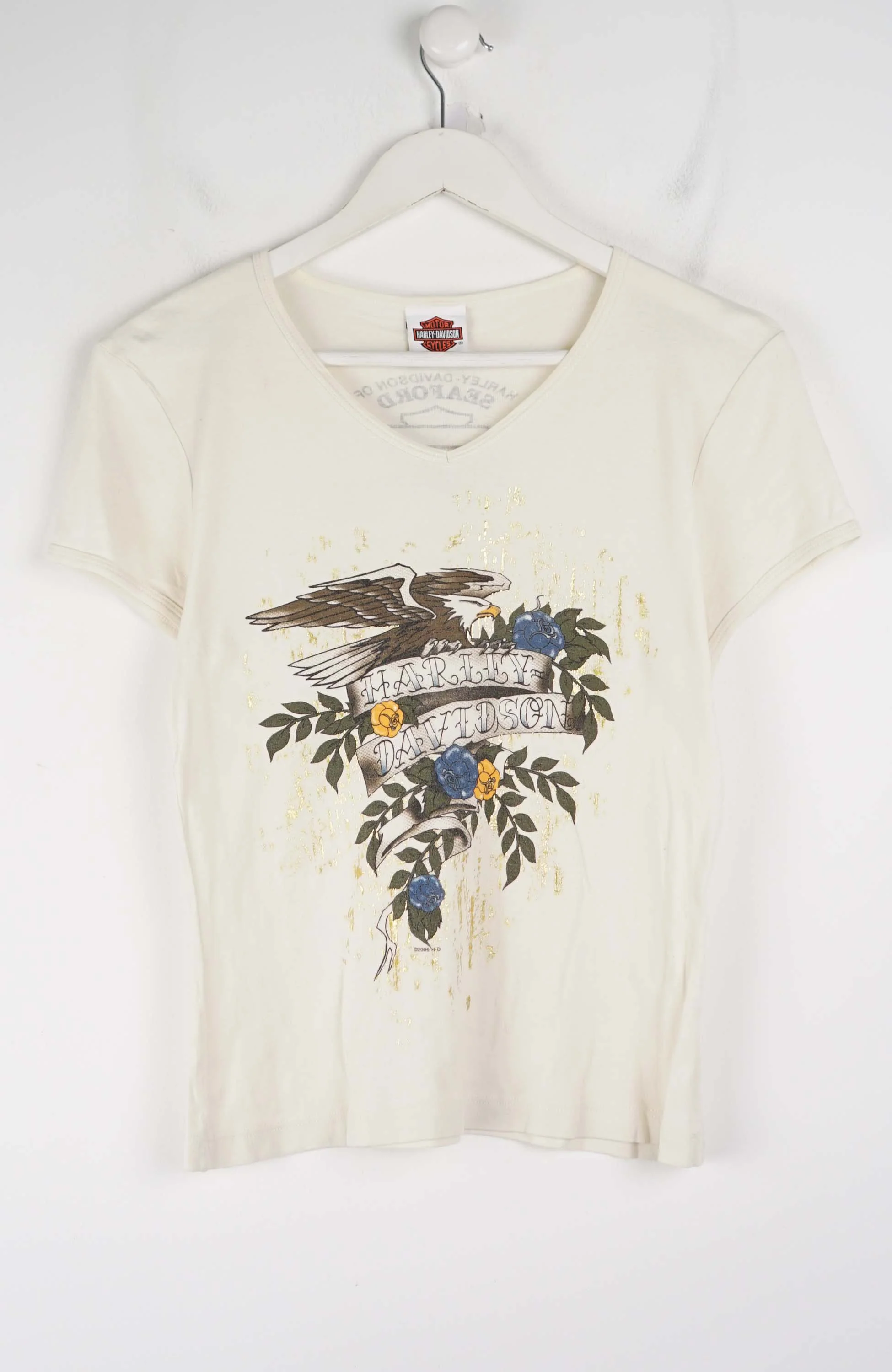 VINTAGE HARLEY DAVIDSON T-SHIRT (XS) WOMENS