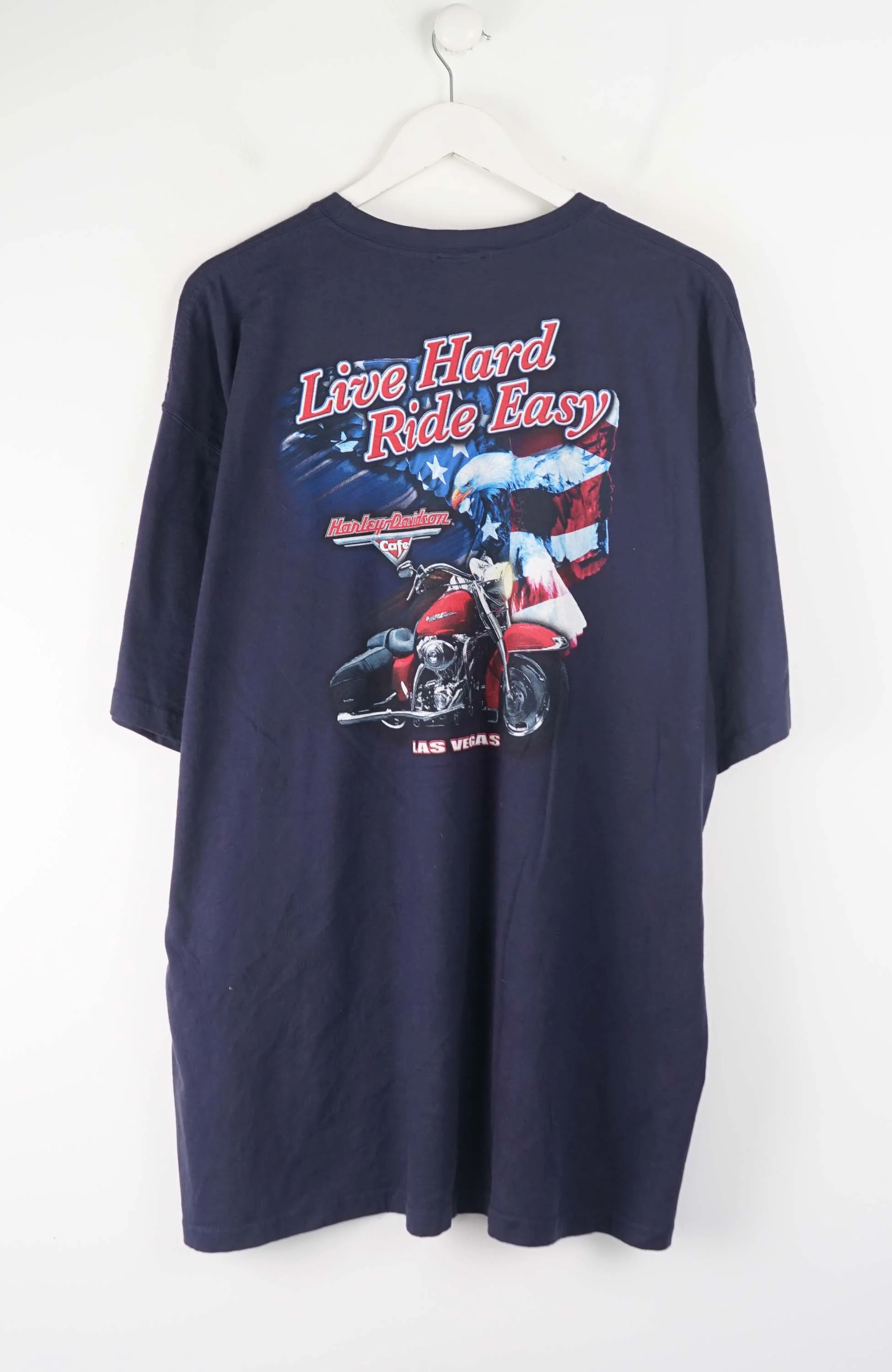 VINTAGE HARLEY DAVIDSON T-SHIRT (XXL) - Image 2