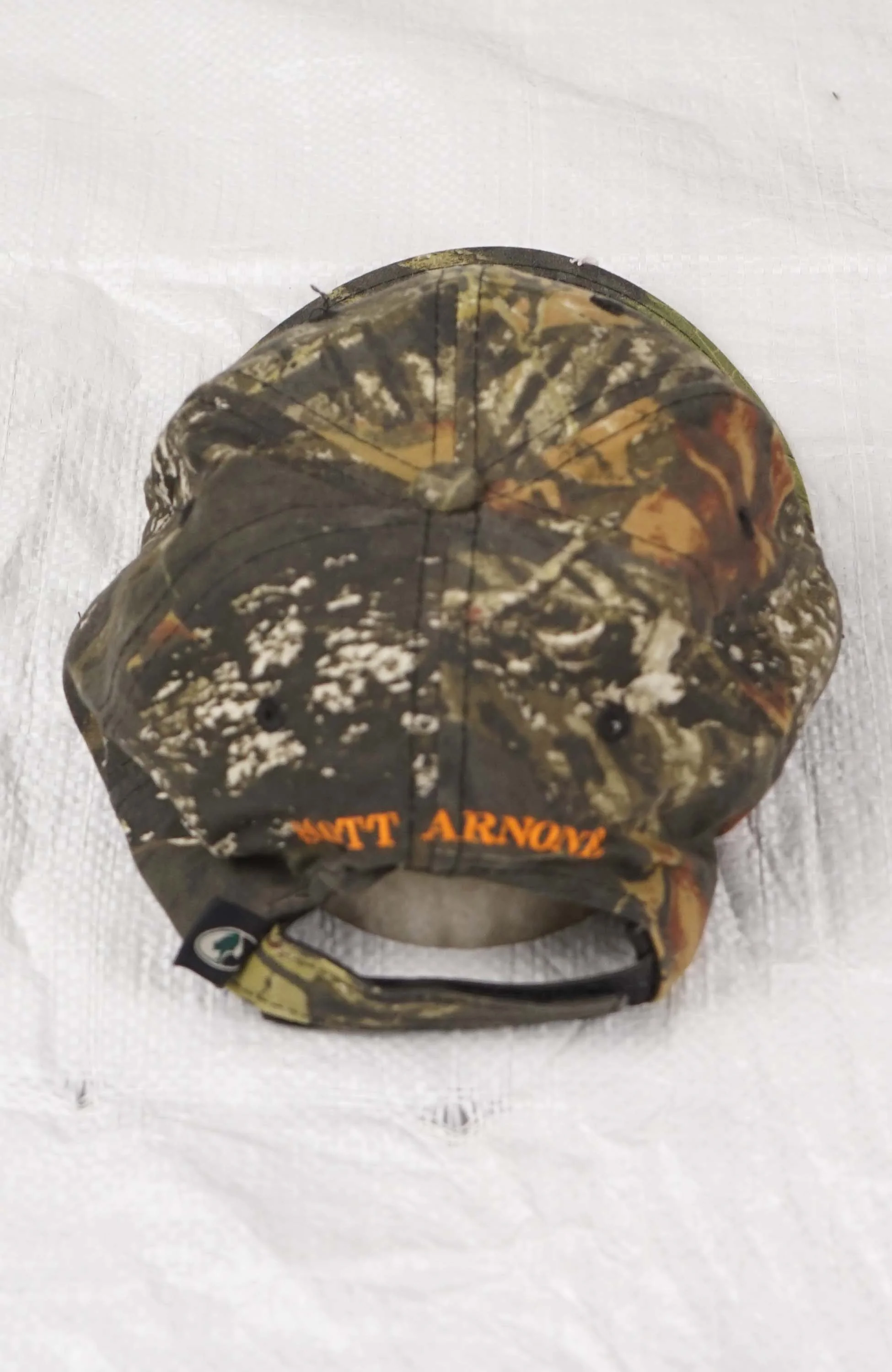 VINTAGE HD EDWARD JONES REAL TREE HAT - Image 2