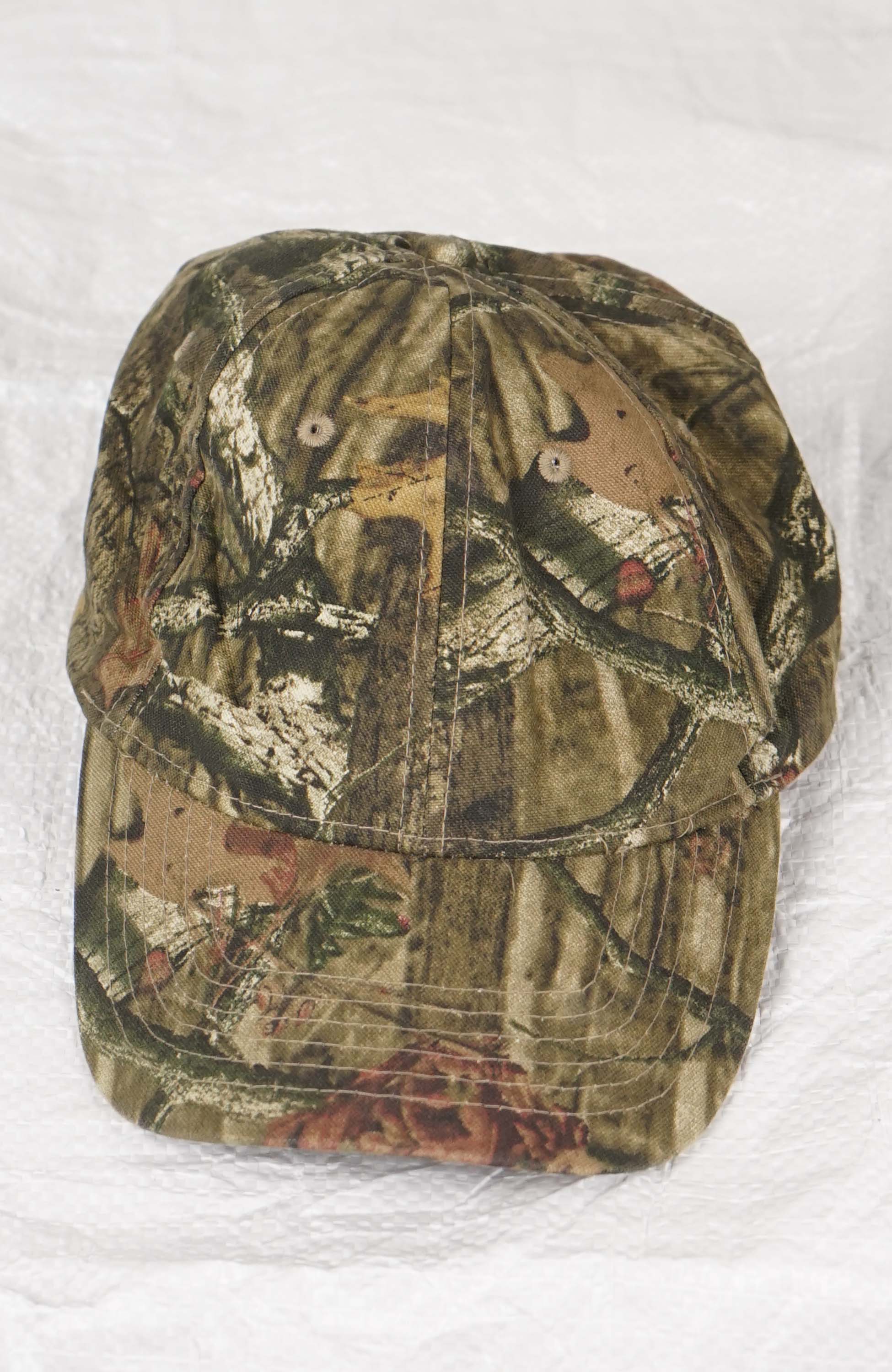 VINTAGE HITACHI MOSSY OAK  REAL TREE HAT