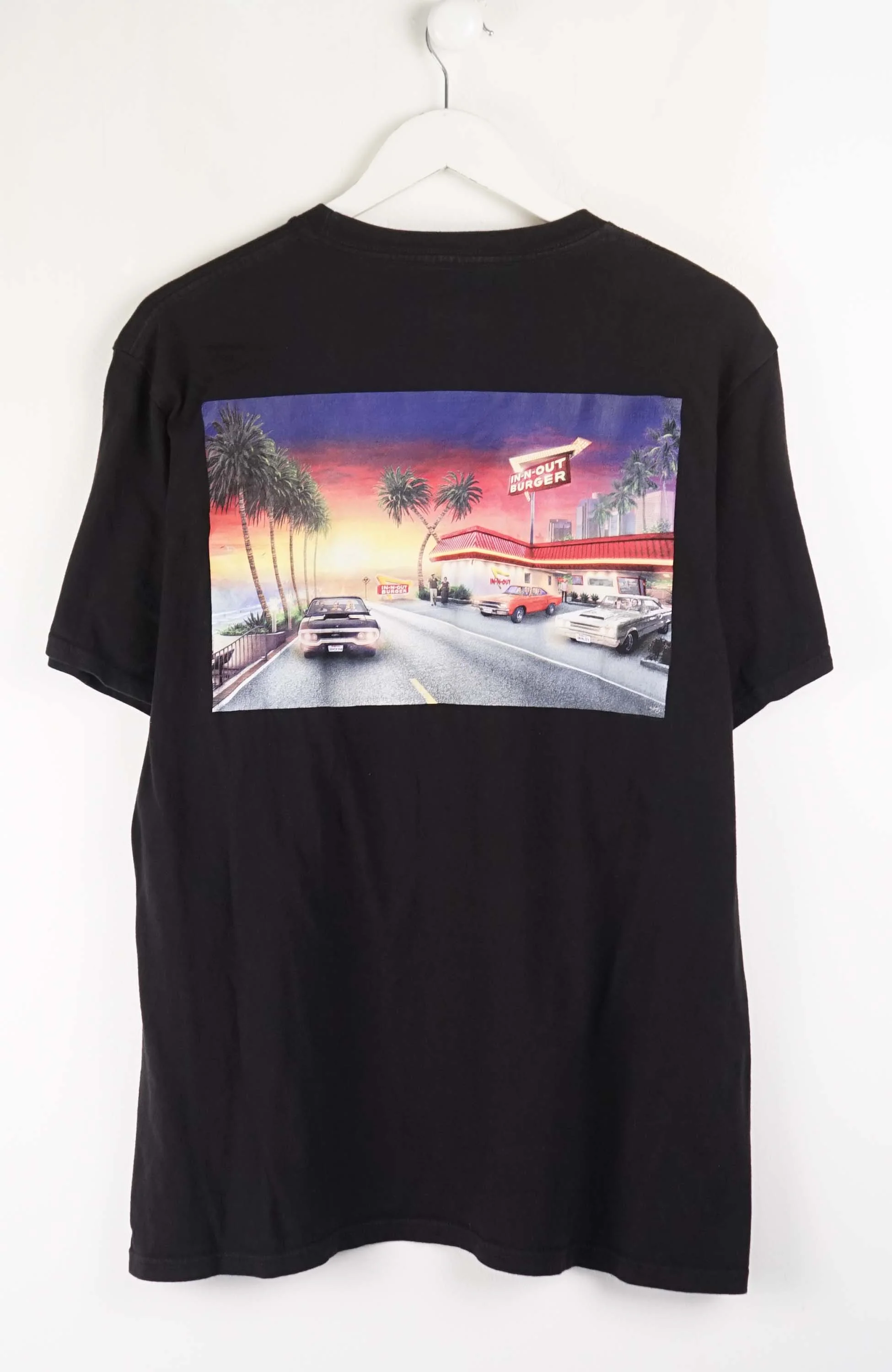 VINTAGE IN-N-OUT BURGER CALIFORNIA T-SHIRT (L) - Image 2