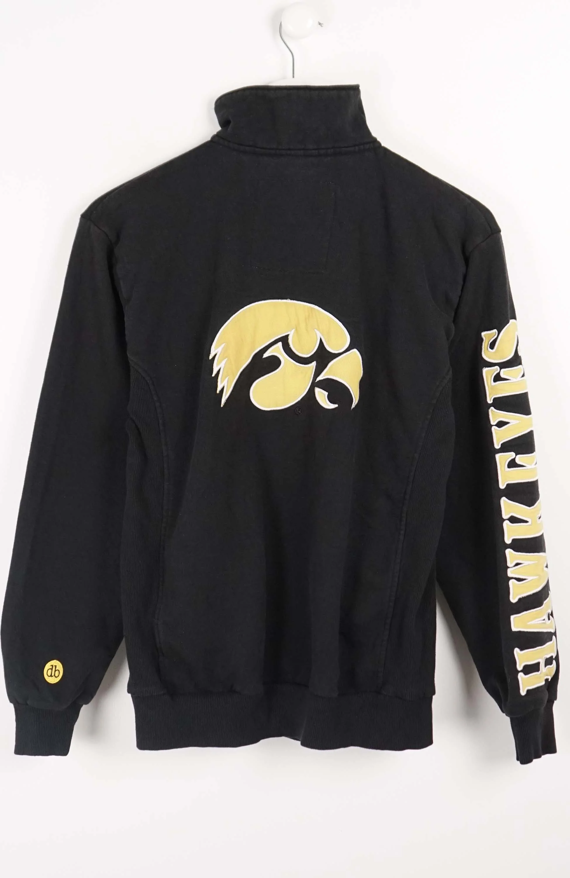 VINTAGE IOWA 1/4 ZIP SWEATER (S) - Image 2