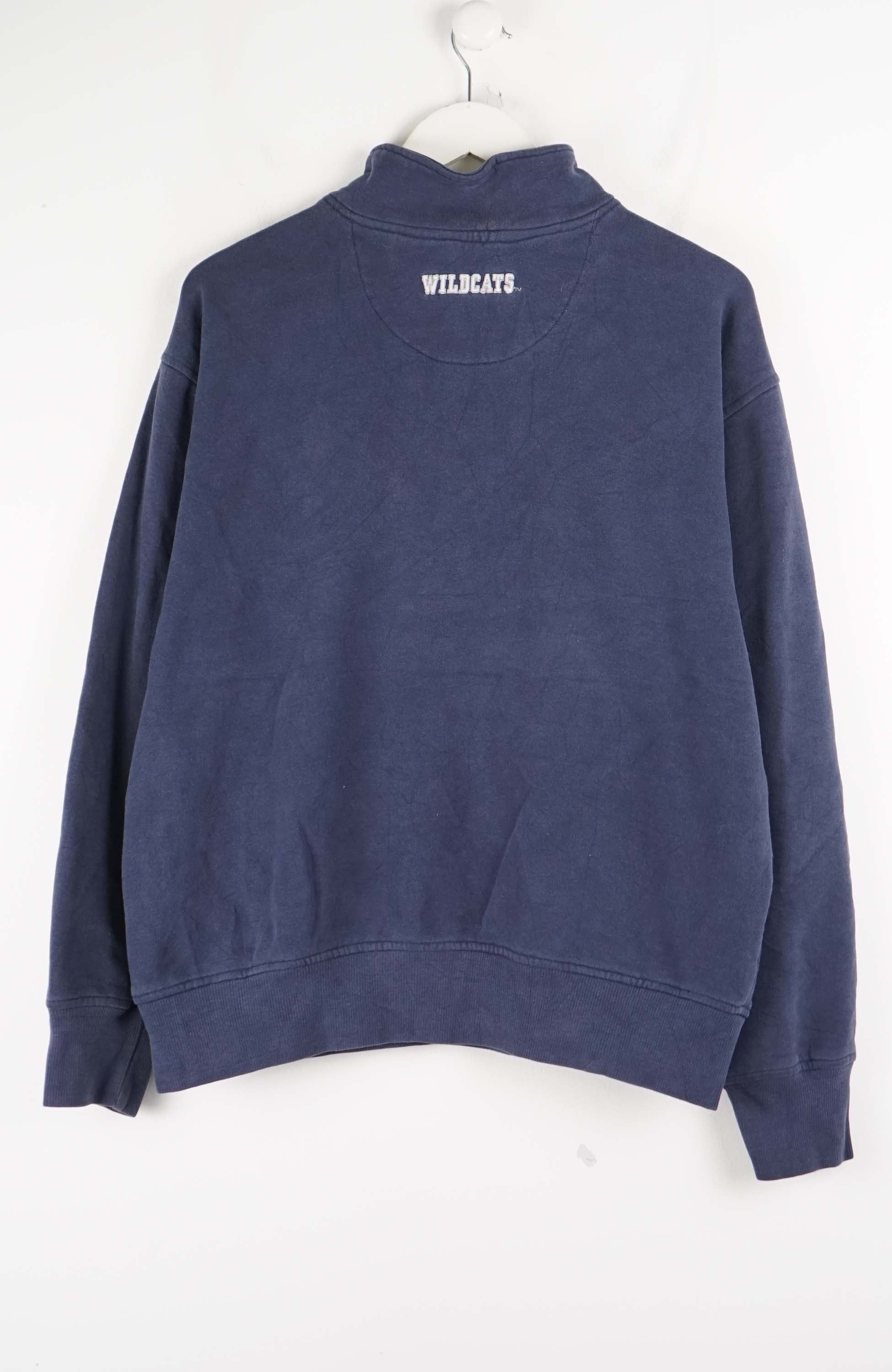VINTAGE KENTUCY WILDCATS 1/4 ZIP SWEATER (M) - Image 2