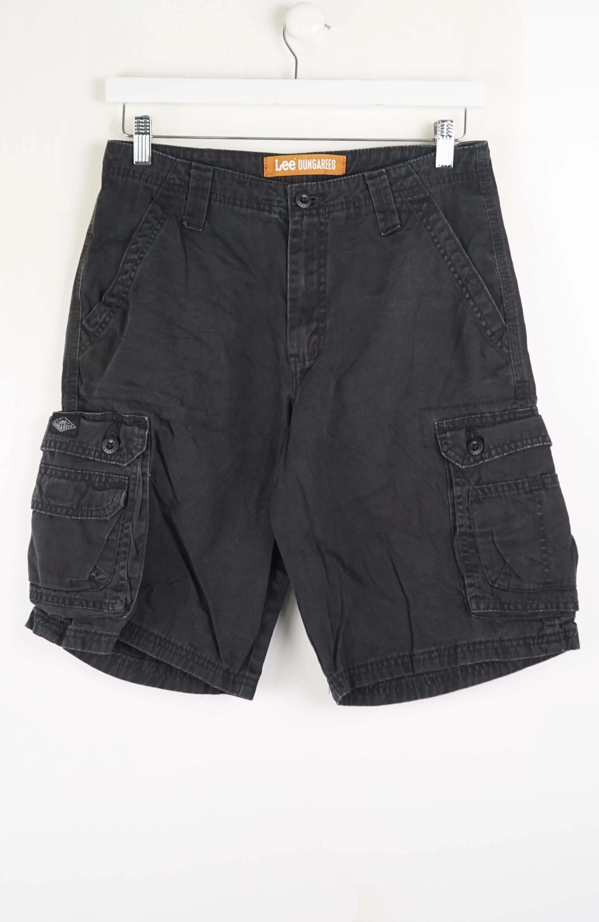 VINTAGE LEE DUNGAREES CARGO SHORTS W29