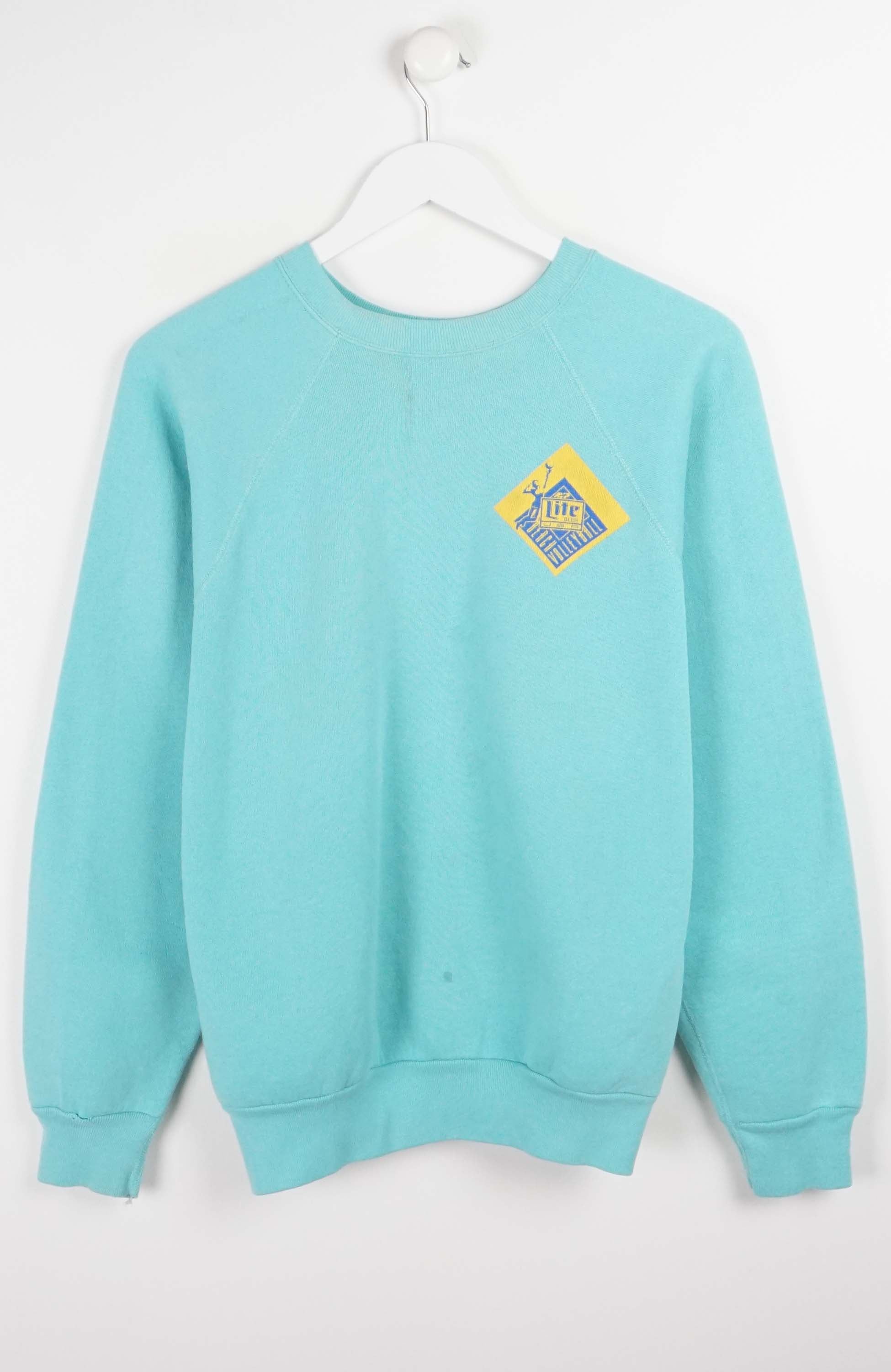 VINTAGE LITE BEER BEACH VOLLEYBALL 1988 SWEATER (S)