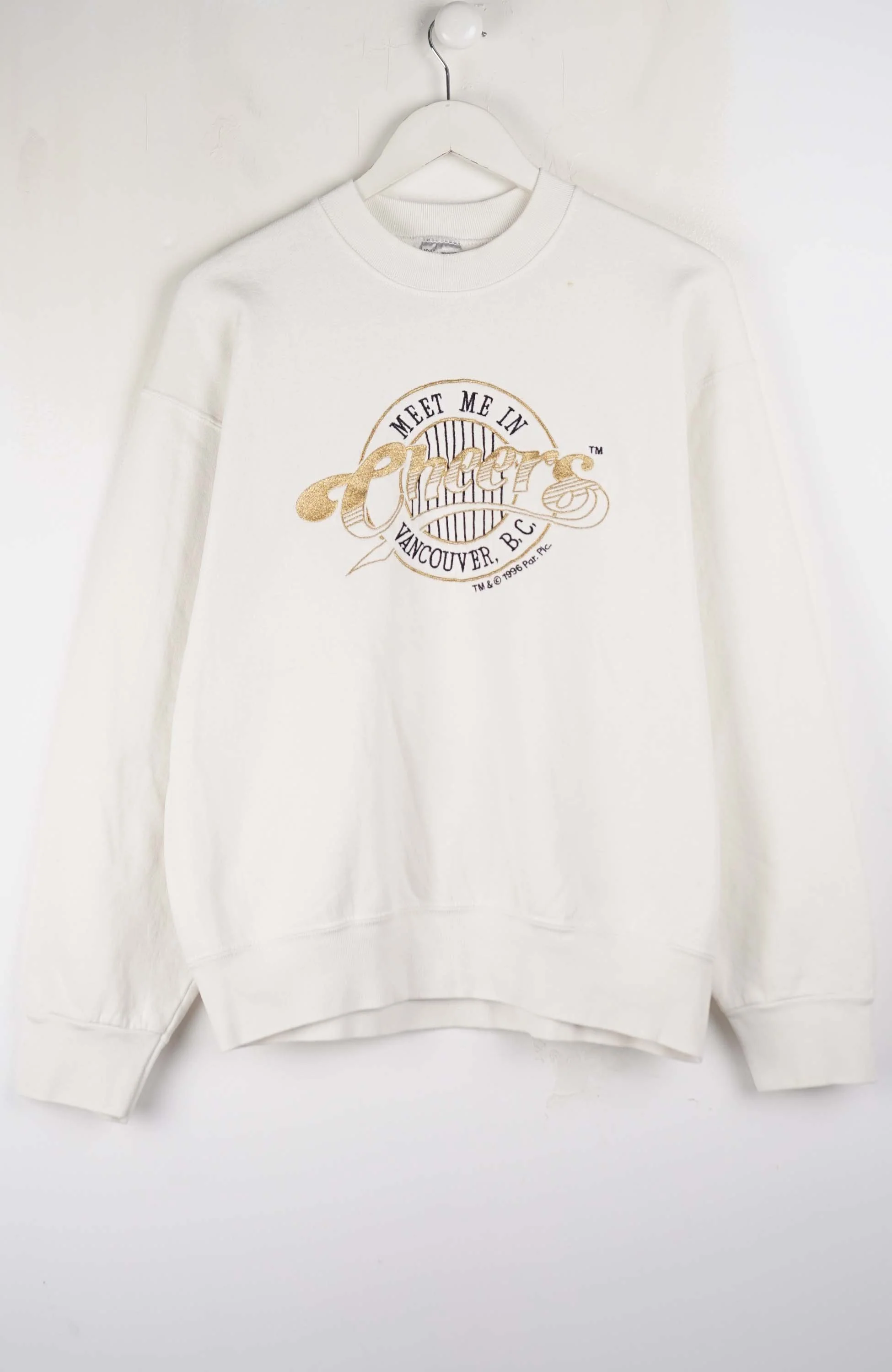 VINTAGE MEET ME IN CHEERS VANCOUVER SWEATER (M)