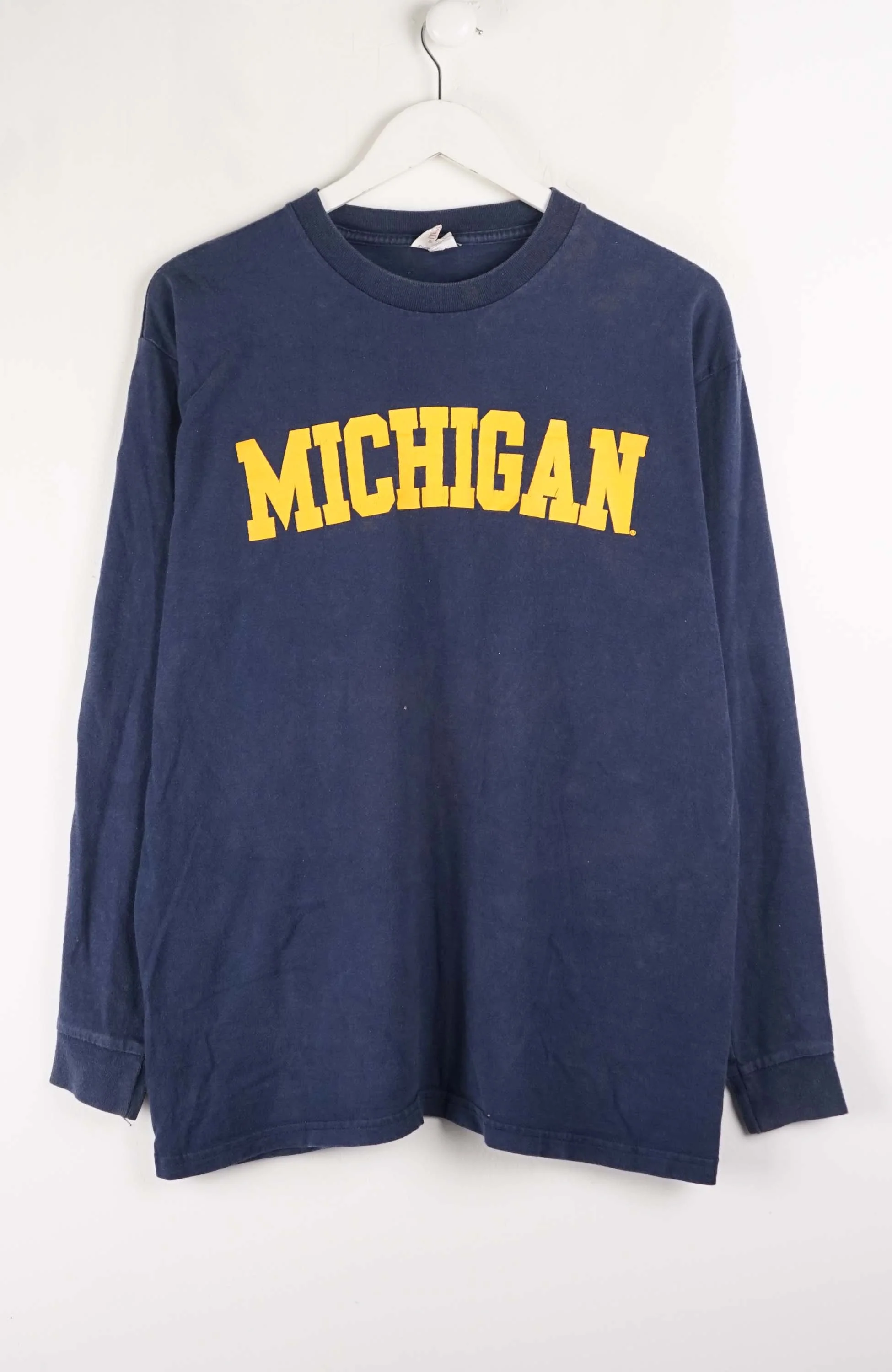 VINTAGE MICHIGAN COLLEGE T-SHIRT (L)
