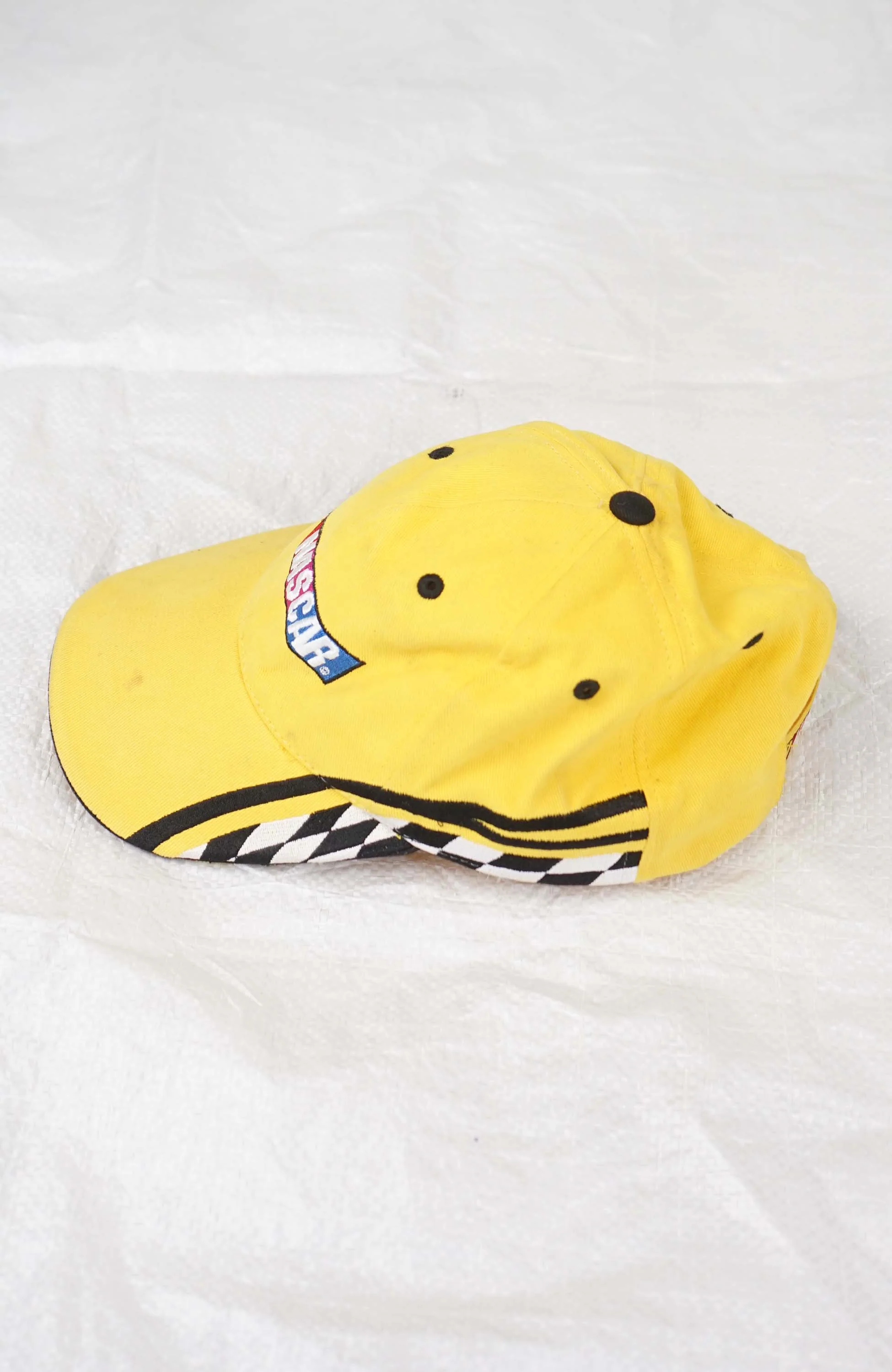 VINTAGE NASCAR CHECKERED FLAG HAT - Image 2