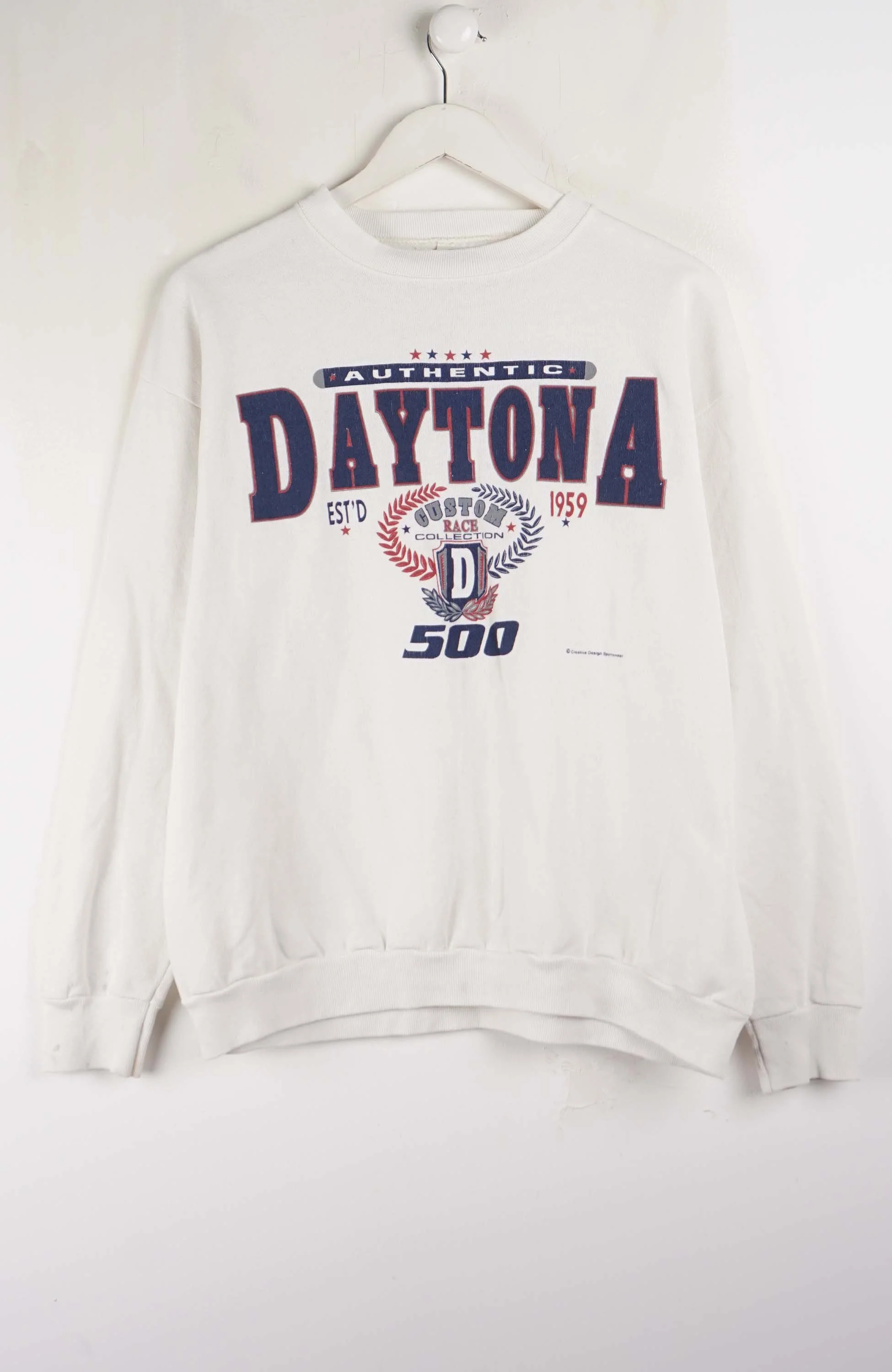 VINTAGE NASCAR DAYTONA SWEATER (S)